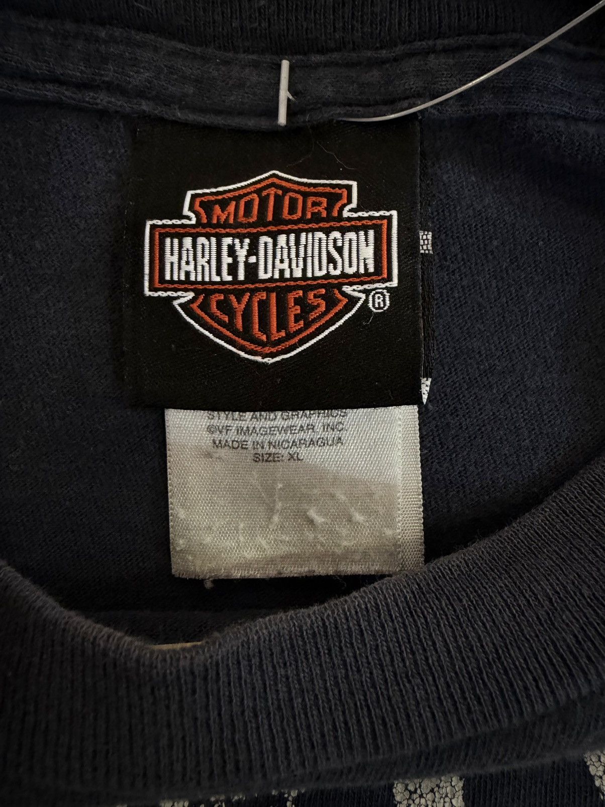 Vintage Thrashed (2014) Harley Tee Size US L / EU 52-54 / 3 - 8 Thumbnail