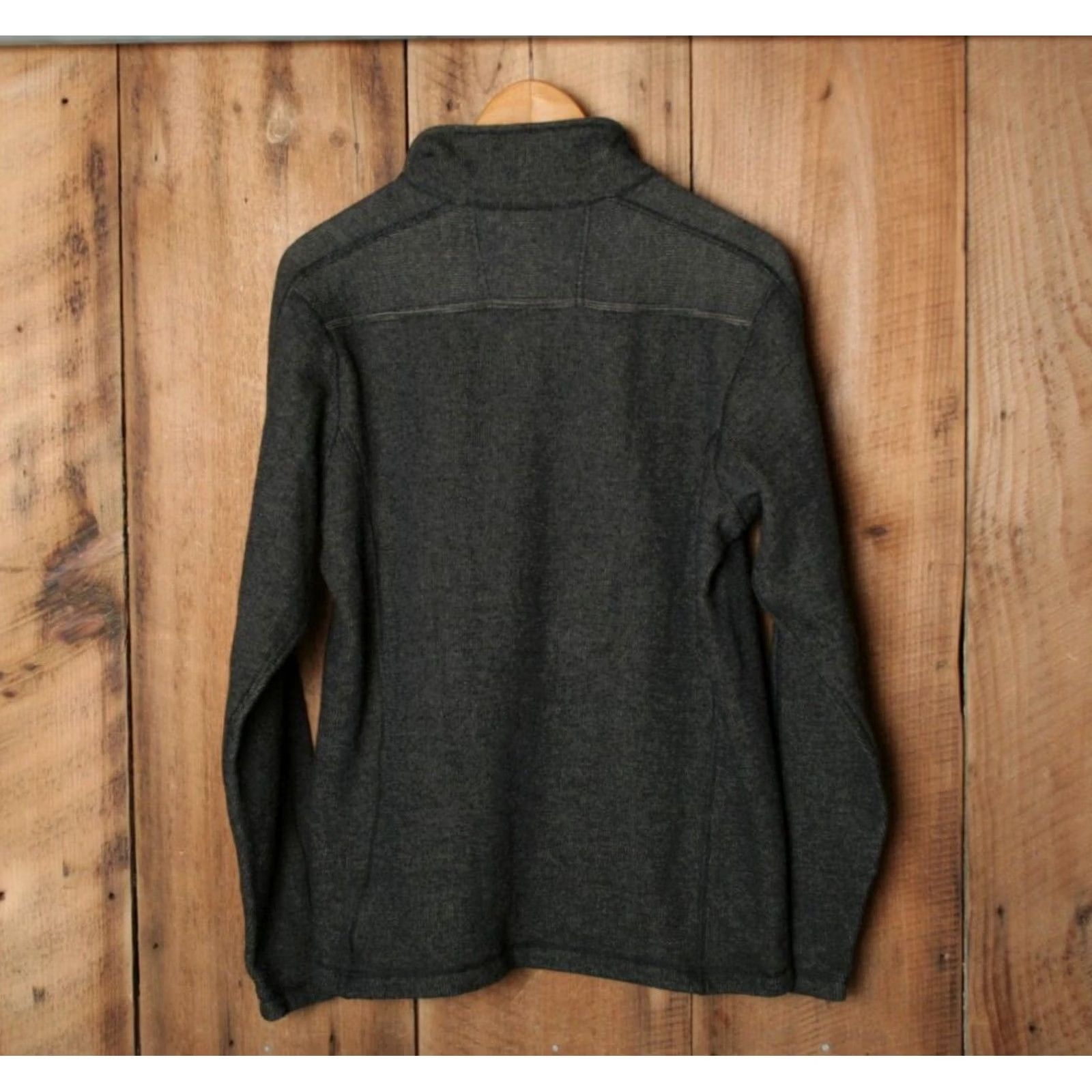 ExOfficio Exofficio Gray Wool Blend Henley Pullover Sweater Men M Size Comfort Knit - Mens Size US M / EU 48-50 / 2 - 7 Thumbnail