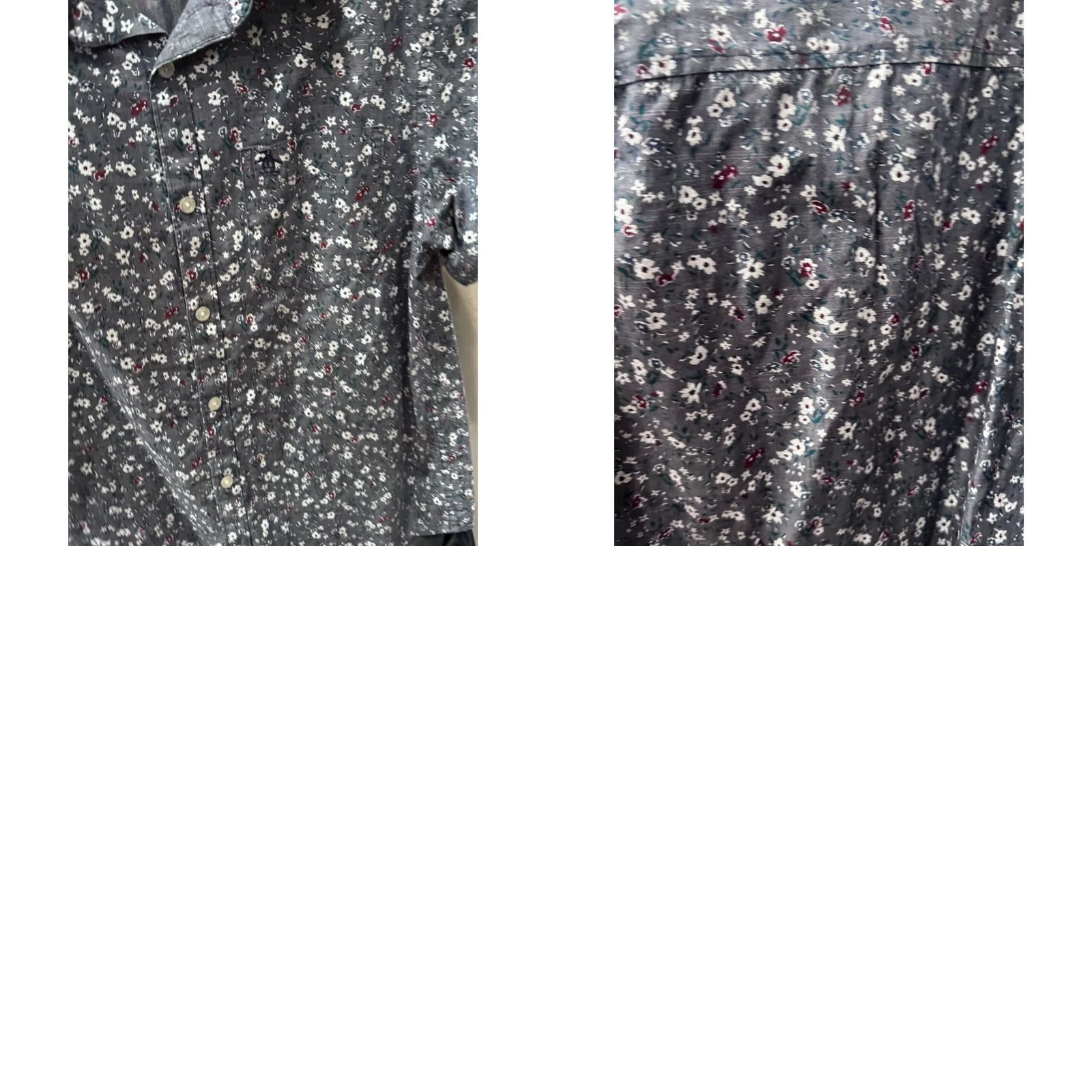 Vintage Penguin Floral BUTTON UP SHIRT Pocket Medium M Mens Size US M / EU 48-50 / 2 - 9 Thumbnail