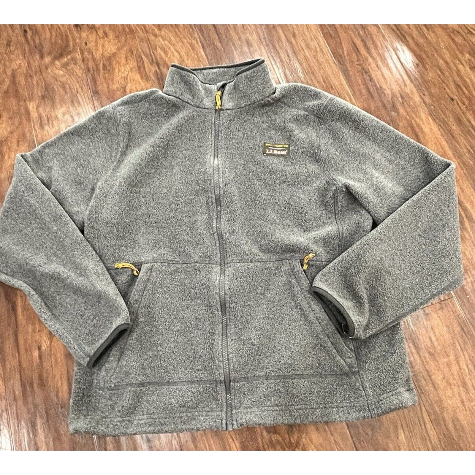 L.L. Bean LL Bean Fleece Jacket Men’s Size M Gray Full Zip Up Pocket Size US M / EU 48-50 / 2 - 1 Thumbnail