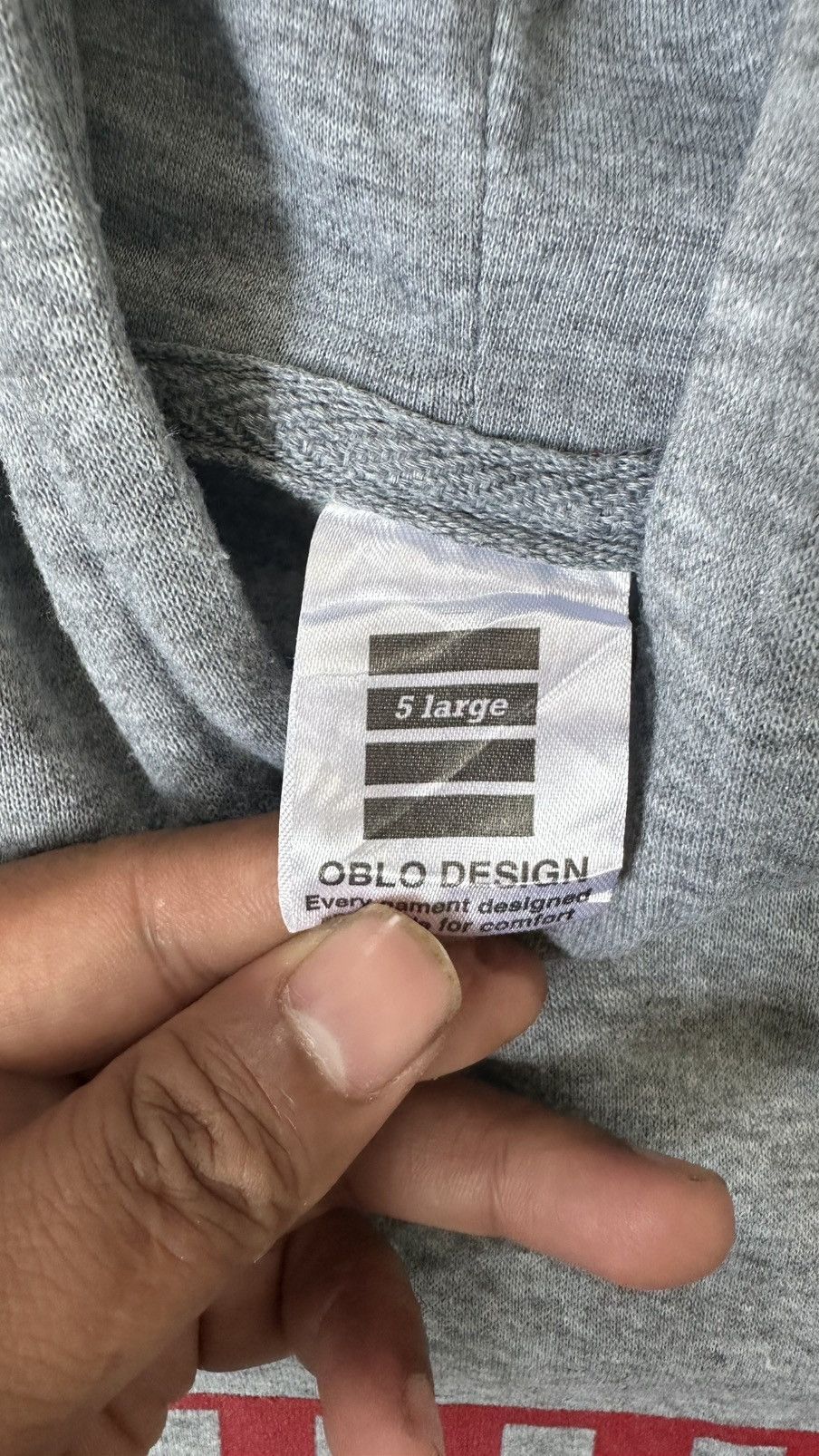 Japanese Brand VINTAGE OBLO DESIGN TRIUMPHANT HOODIE Size US XXL / EU 58 / 5 - 6 Thumbnail