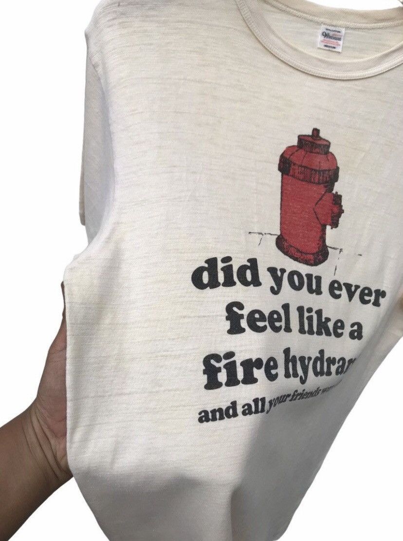 Warehouse Warehouse Japan did you ever feel like a fire hydrant shirt Size US M / EU 48-50 / 2 - 10 Thumbnail