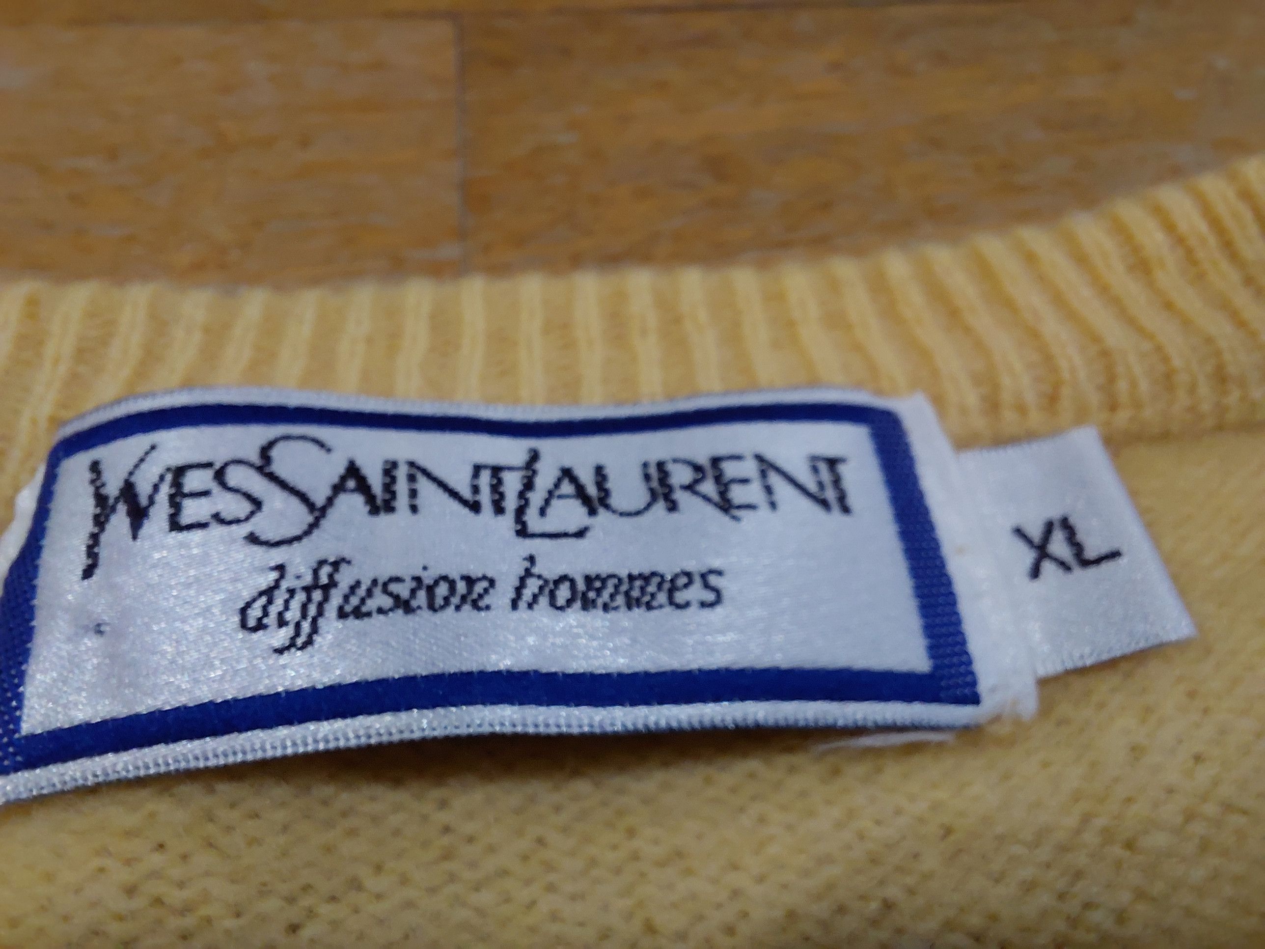 Yves Saint Laurent Yves Saint Laurent Woll Knitwear Sweater Size L Pullover Size US L / EU 52-54 / 3 - 3 Thumbnail