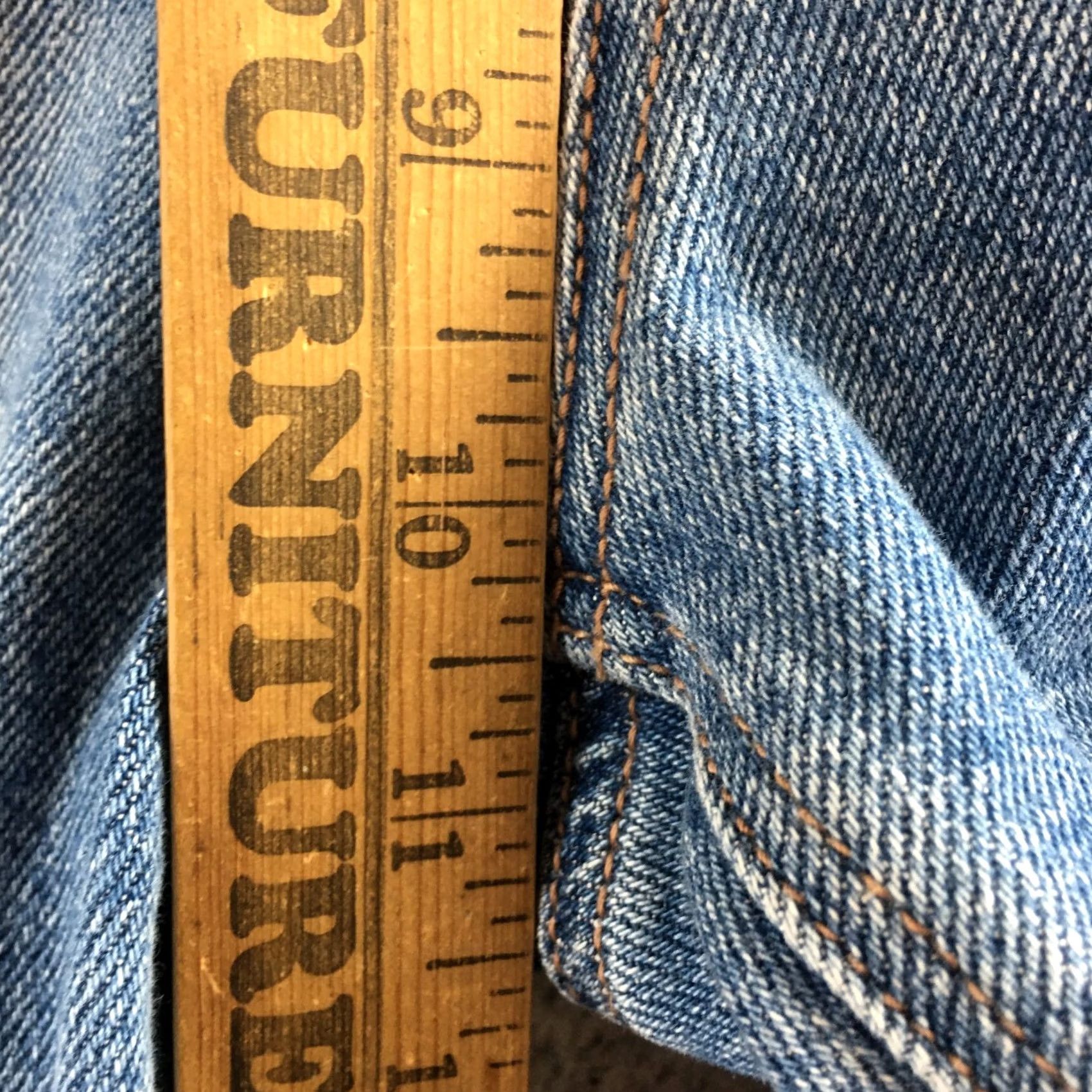 American Eagle Outfitters American Eagle Skinny Jeans Womens 27X27 Blue Distressed Stretch Zip Size 25" / US 0 / IT 36 - 6 Thumbnail