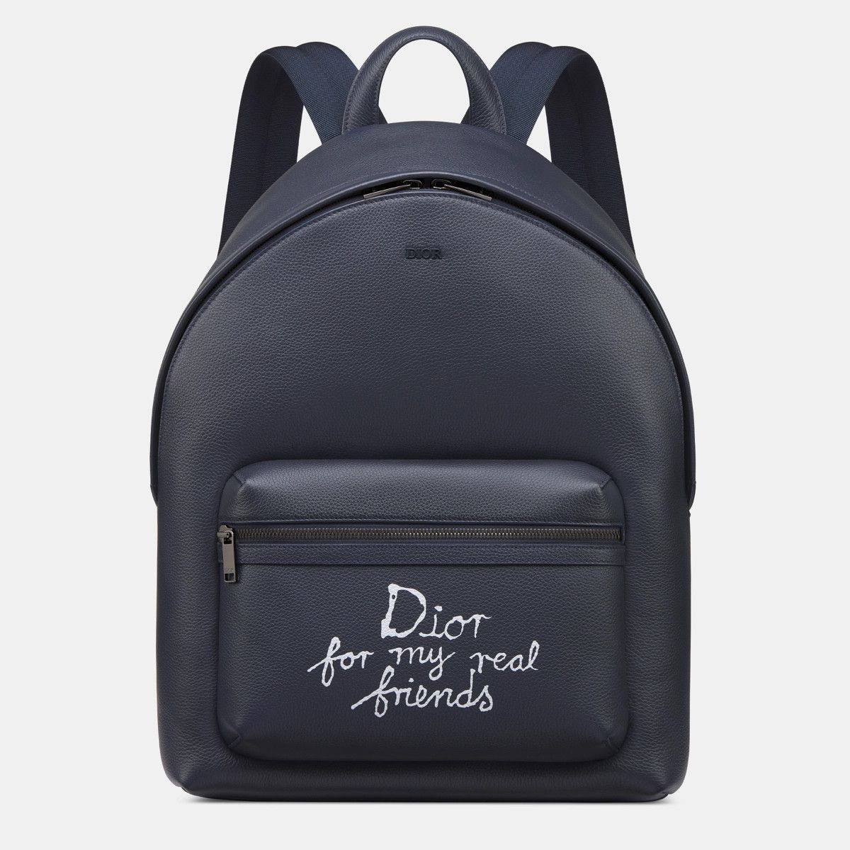 Dior o1bcso1str0226 Size:OS/2.0 Zipped Bacgpack in Nevy Blue Size ONE SIZE - 1 Thumbnail