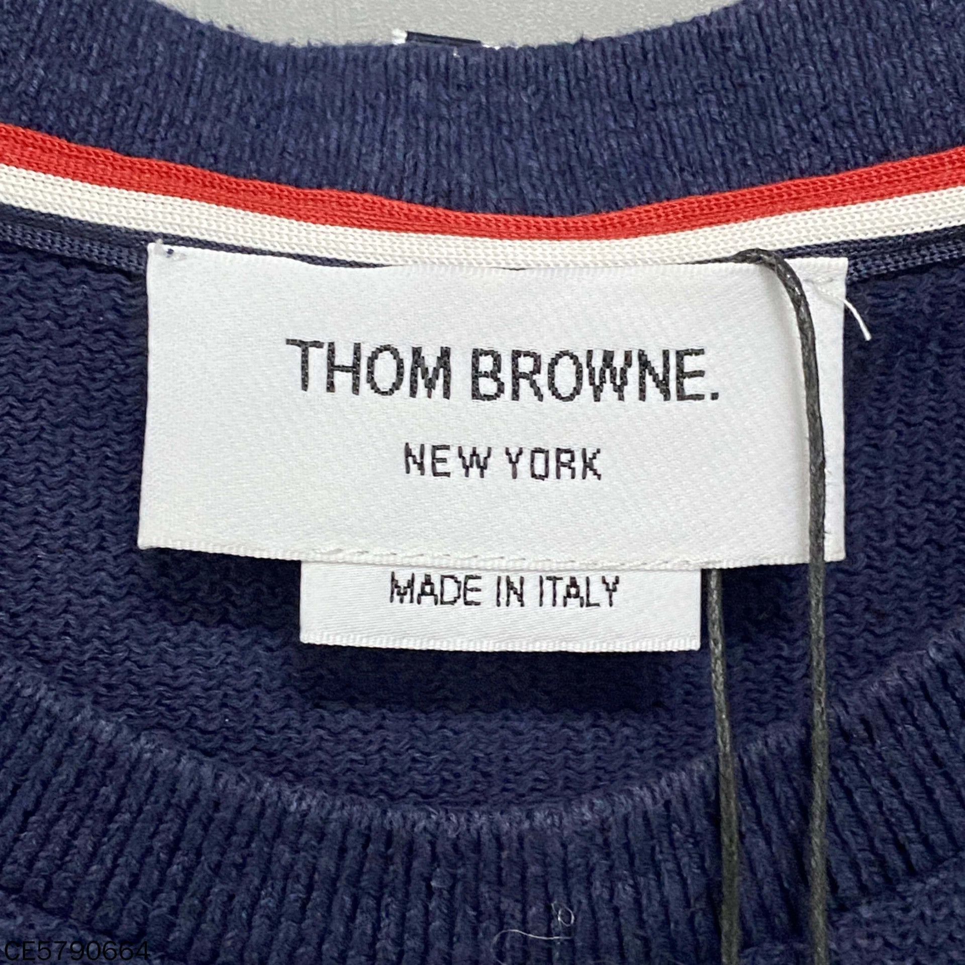 Thom Browne Thom Browne Navy Striped Dress Women's Size 4 Size S / US 4 / IT 40 - 4 Thumbnail