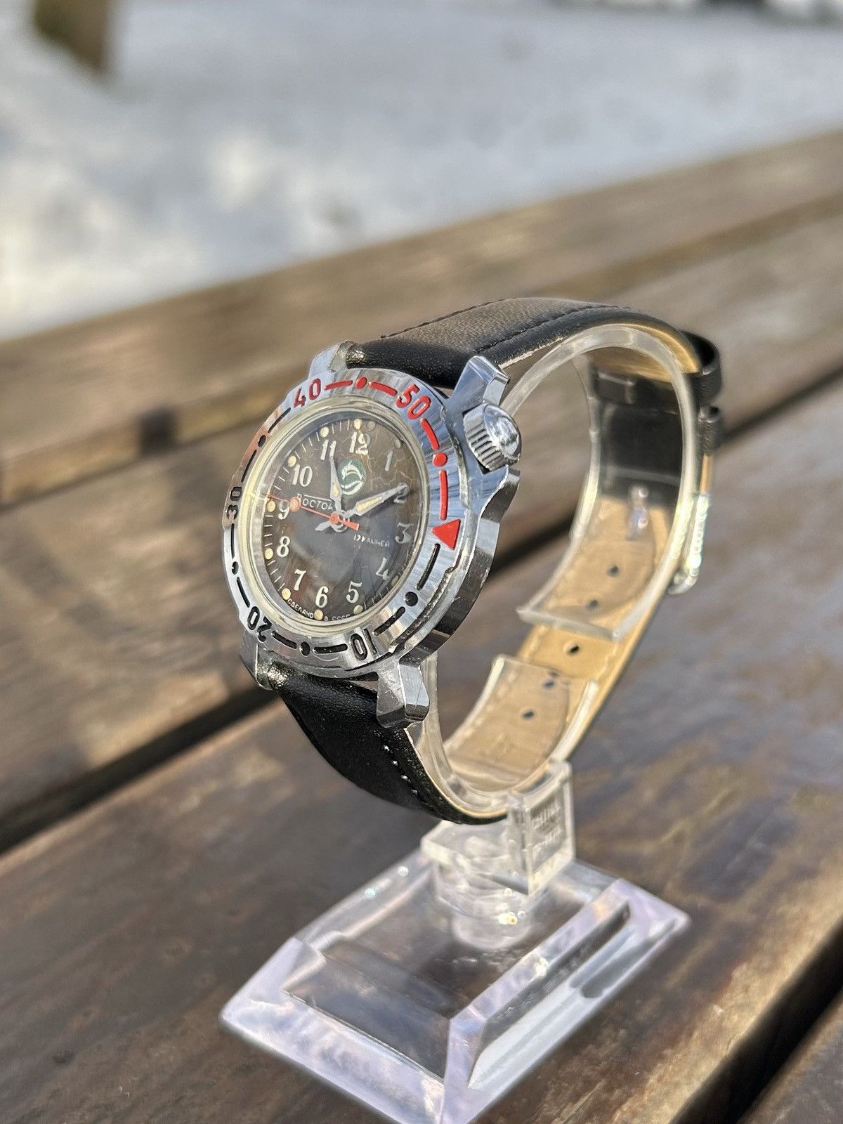 Vintage Vintage Watch Vostok Mechanical Authentic 1980s Size ONE SIZE - 4 Thumbnail