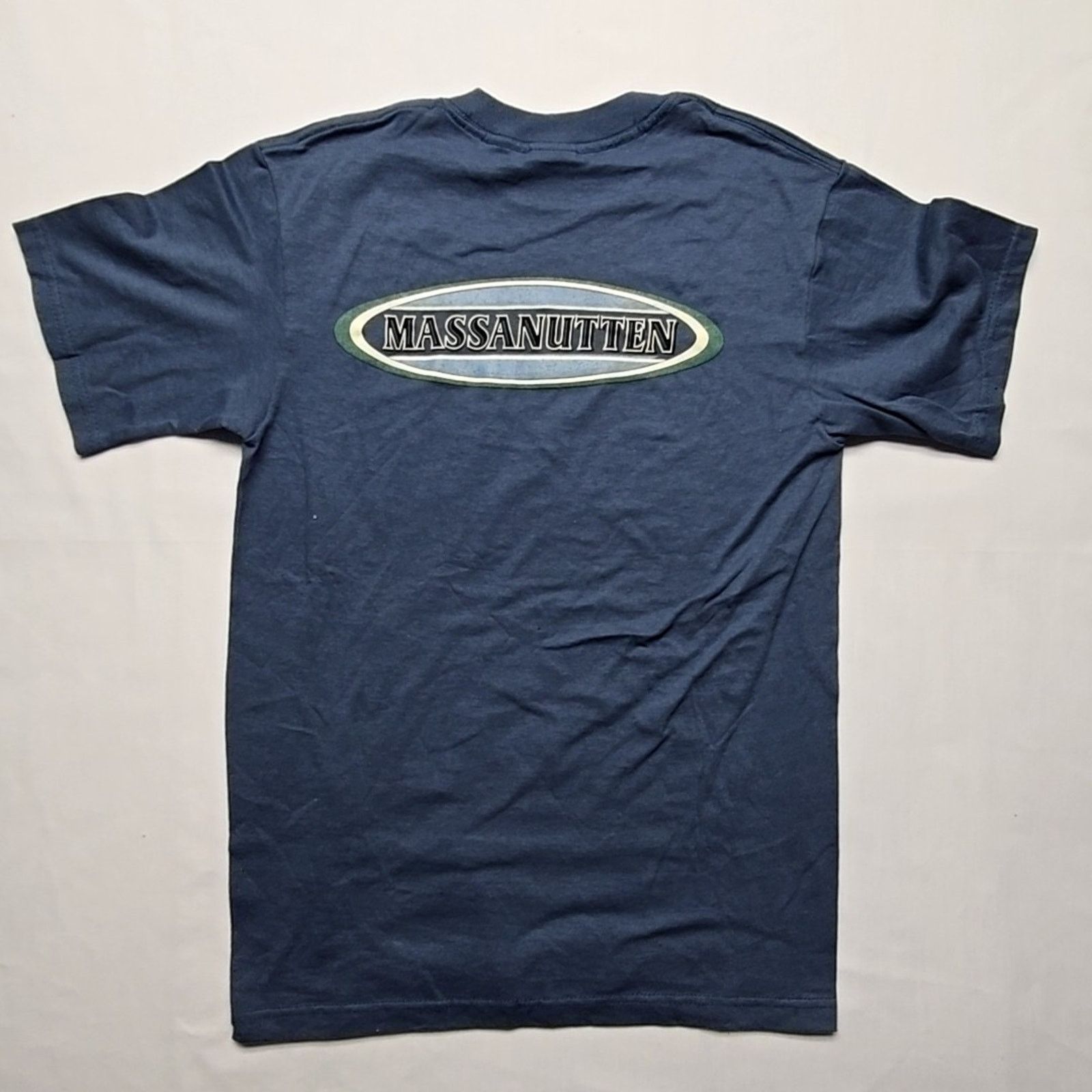 Anvil Vintage Massanutten T-shirt Anvil Blue Mens S Graphic Tee Size US S / EU 44-46 / 1 - 1 Thumbnail