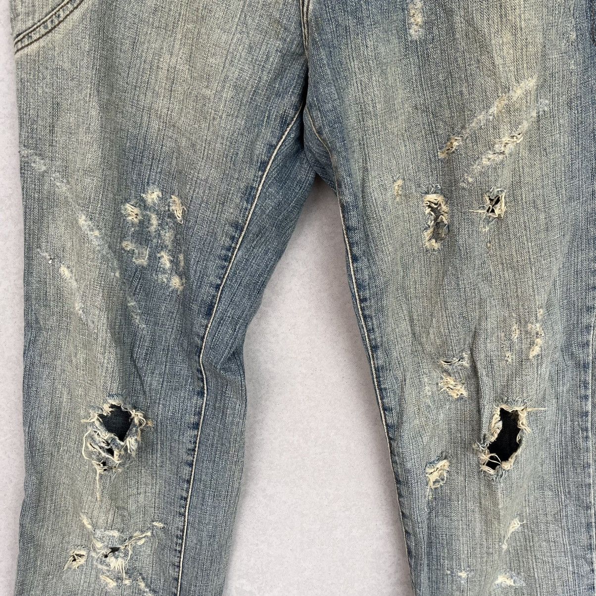 Other vintage DG Blue Jeans Denim Pullover Jumper Size S W17 L29 Size US 26 / EU 42 - 5 Thumbnail