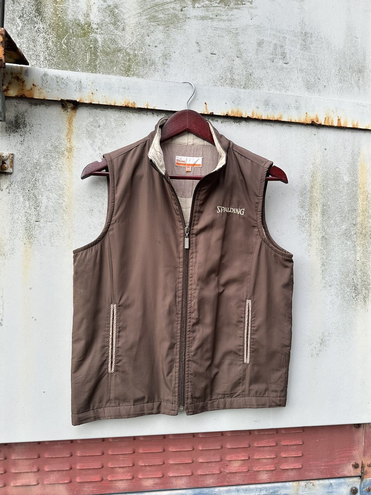 Spalding 👹Spalding Brown Vests Size US M / EU 48-50 / 2 - 3 Thumbnail