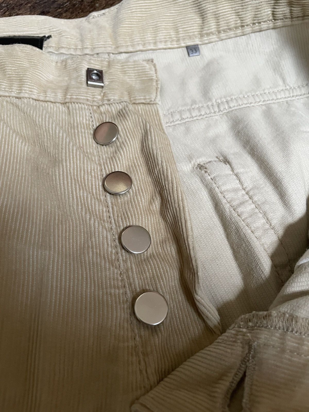 Dior Dior Corduroy Trousers Size US 33 - 2 Thumbnail