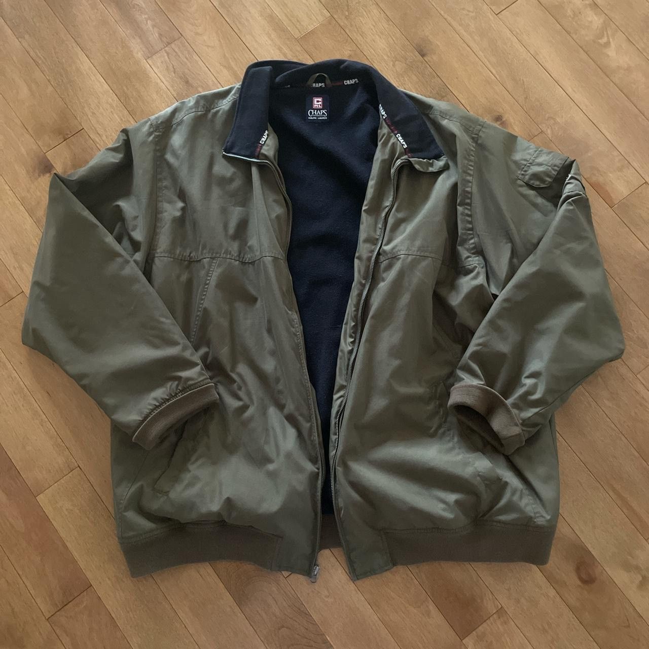 image of Polo Ralph Lauren x Vintage Ralph Laurent Chaps Green Baggy Jacket, Men's (Size 2XL)