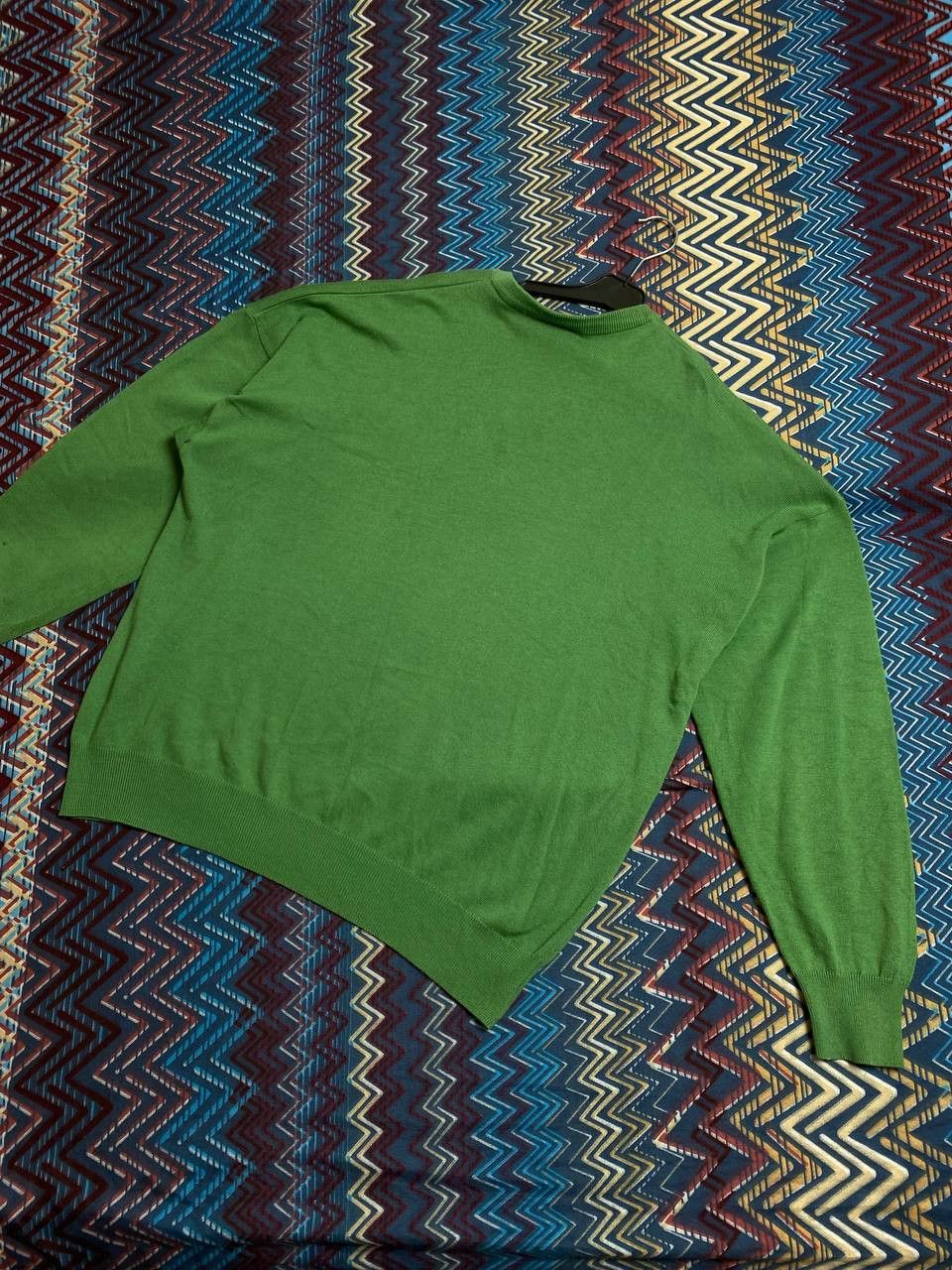 Lacoste Y2K Vintage Streetwear Long Sleeve green Lacoste logo Size US XXL / EU 58 / 5 - 14 Thumbnail