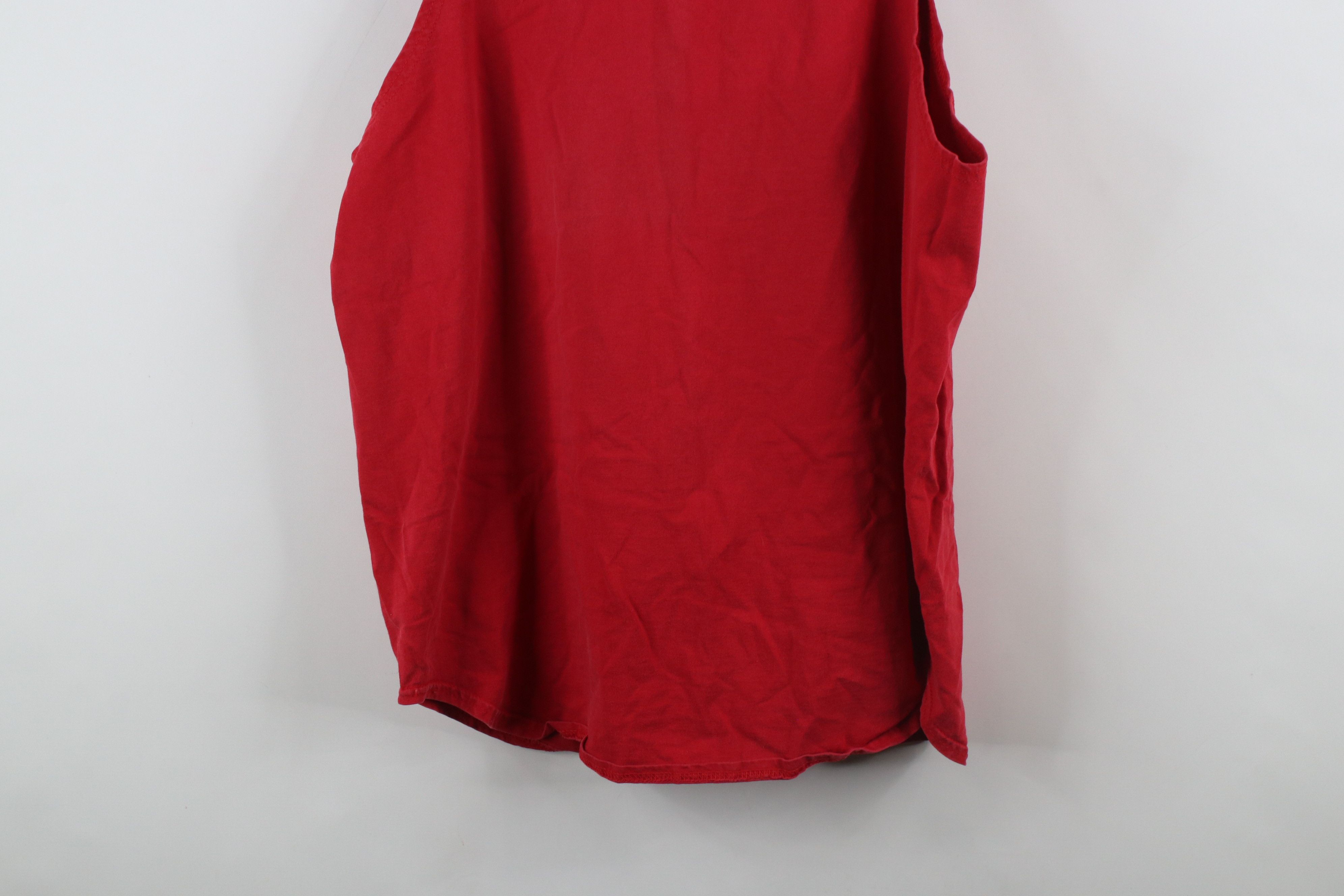 Russell Athletic × Vintage Vintage 90s Russell Athletic Heavy Cotton Tank Top T-Shirt Size US XL / EU 56 / 4 - 13 Thumbnail
