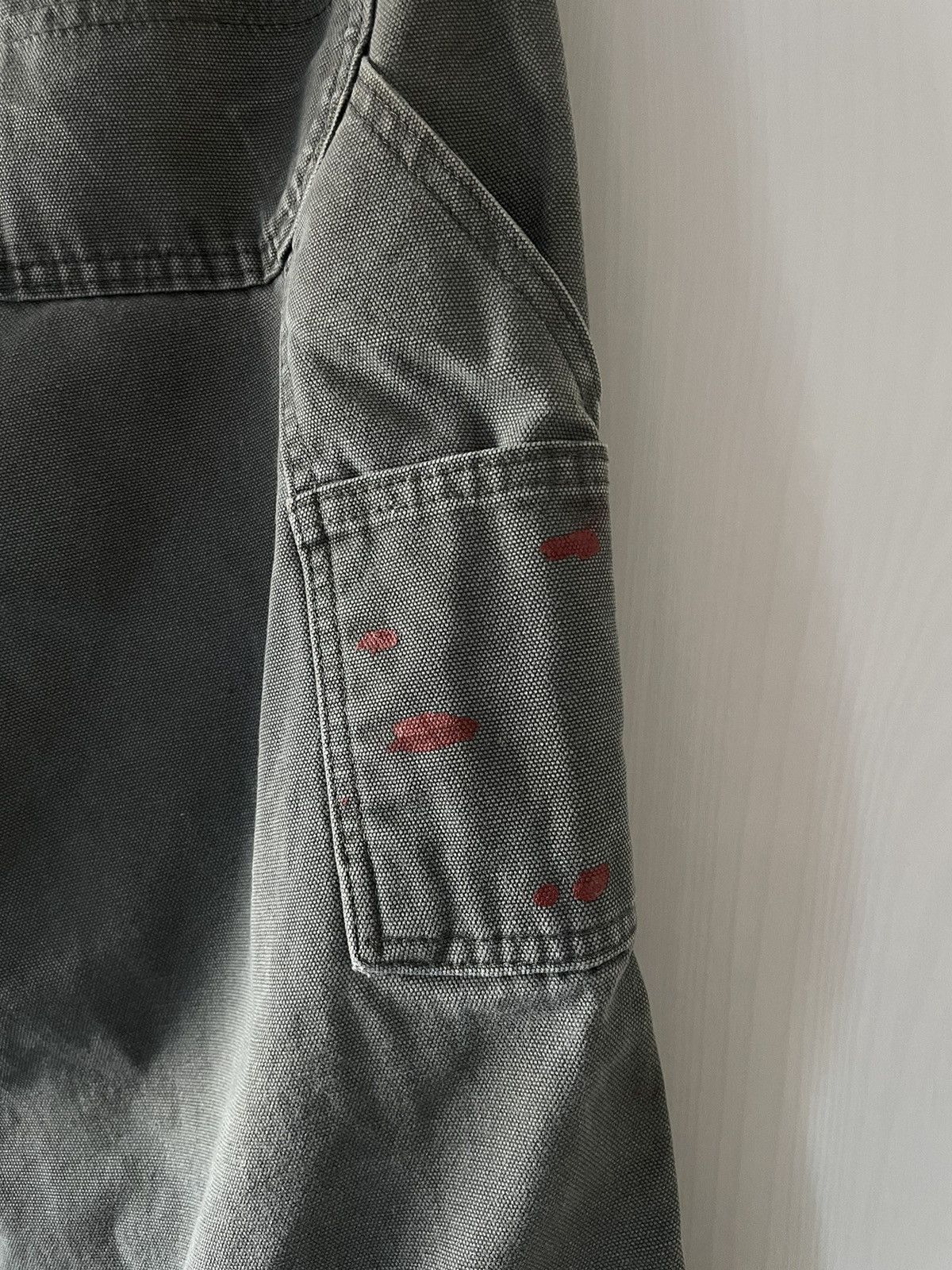 Dickies Vintage Sage Dickies Double Knee Carpenter Jeans Sz 34 Size US 31 - 10 Thumbnail
