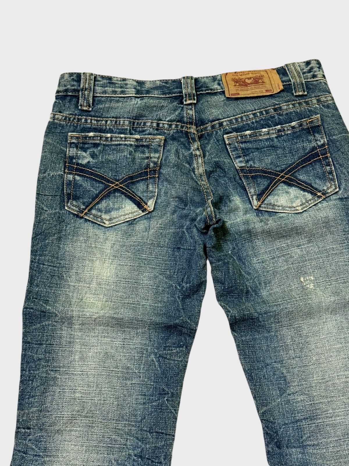 Hysteric Glamour Distressed Anap Low Raise Claw Mark Junya Watanabe Denim Size US 28 / EU 44 - 11 Thumbnail