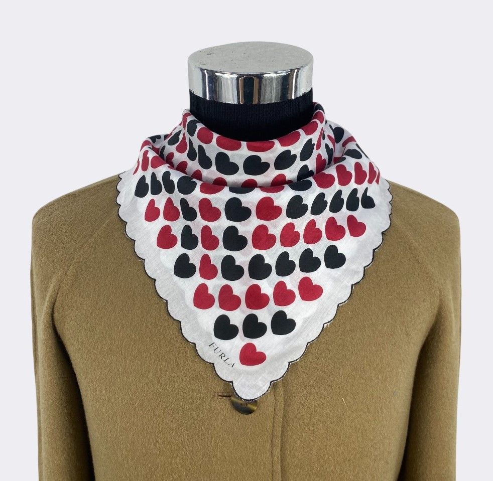 Furla Vintage Furla Handkerchief Neckerchief Bandana H257R Size ONE SIZE - 2 Thumbnail