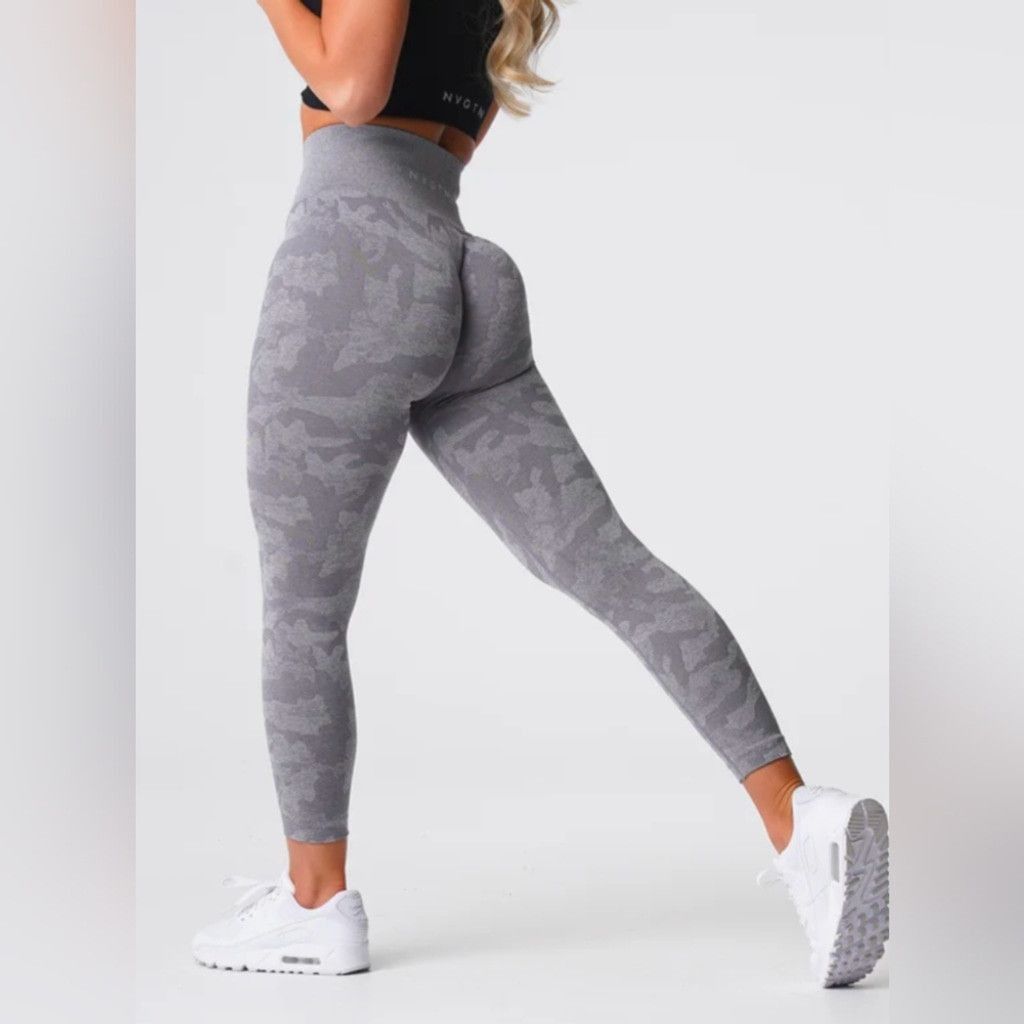 Other Navigation gray camo seamless leggings size XS Size 25" / US 0 / IT 36 - 1 Thumbnail