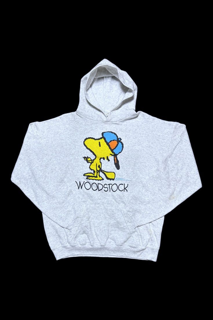 Band Tees Vintage 90's WOODSTOCK Peanuts hoodie Size US L / EU 52-54 / 3 - 1 Thumbnail