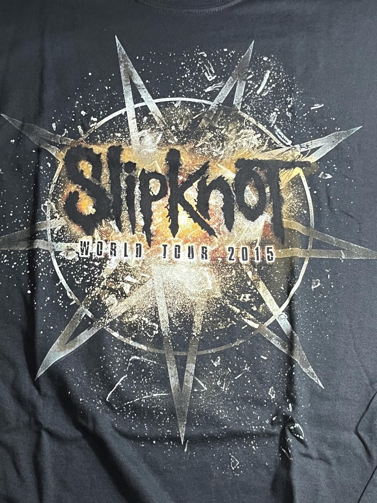Designer Slipknot T-shirt - Slipknot Smashed 2015 World Tour Tee 2XL Size US XXL / EU 58 / 5 - 4 Thumbnail