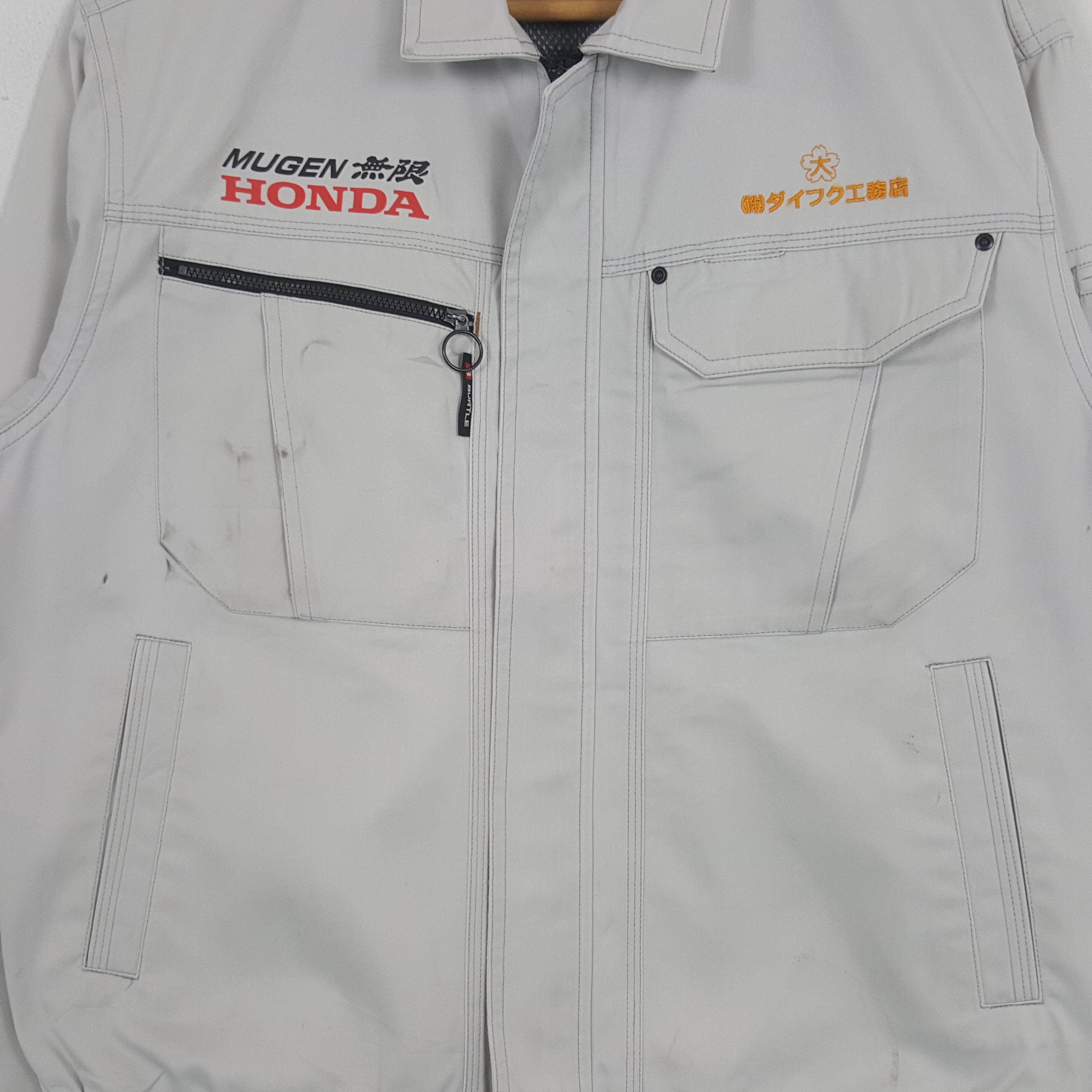 Honda × Japanese Brand × Vintage Vintage Mugen Honda Japanese Racing Team Custom Art Jacket Size US M / EU 48-50 / 2 - 4 Thumbnail