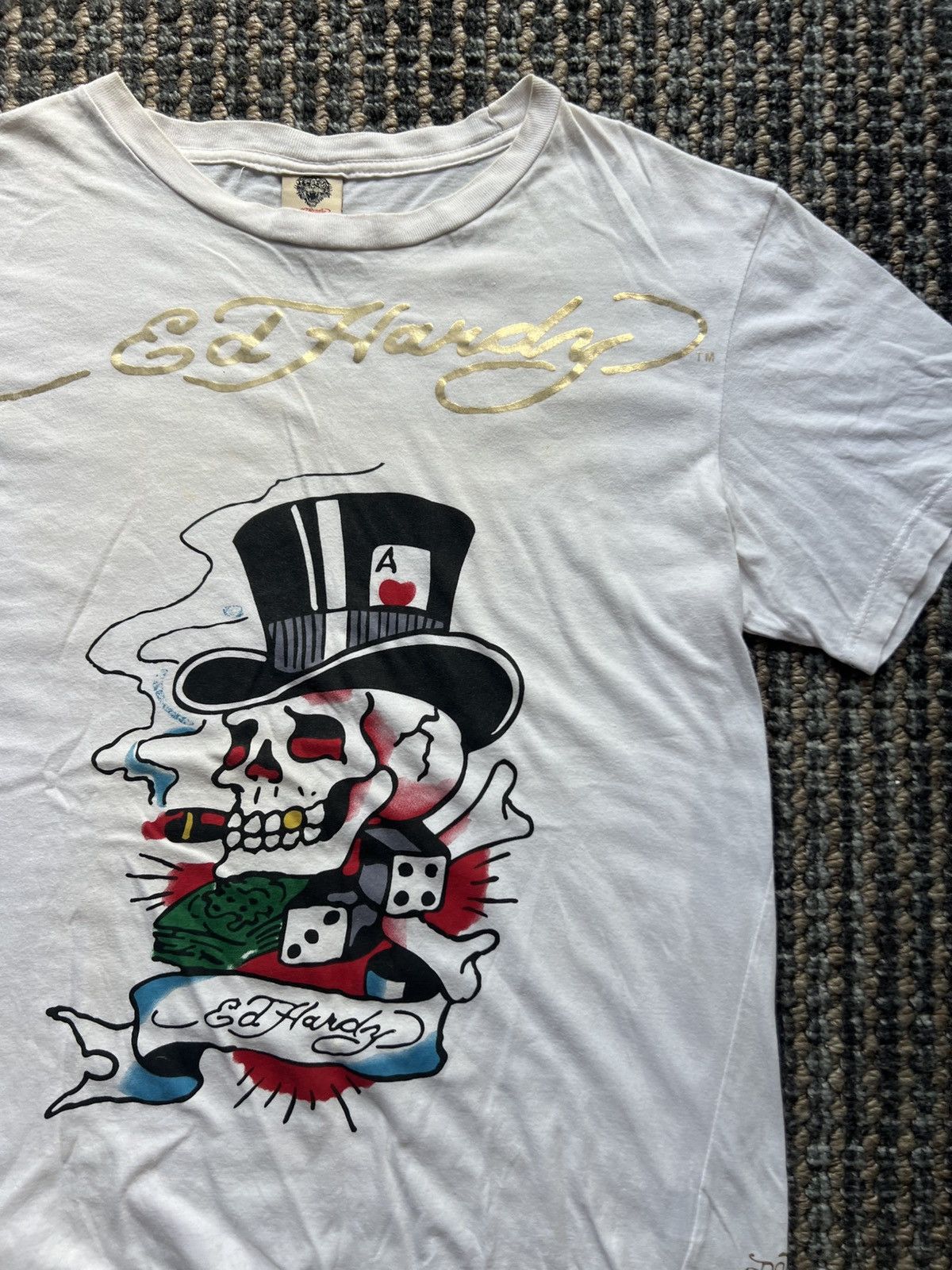 Ed Hardy Ed Hardy Punk Skull Hat Rare Tee Y2K Tattoo Size US L / EU 52-54 / 3 - 2 Thumbnail