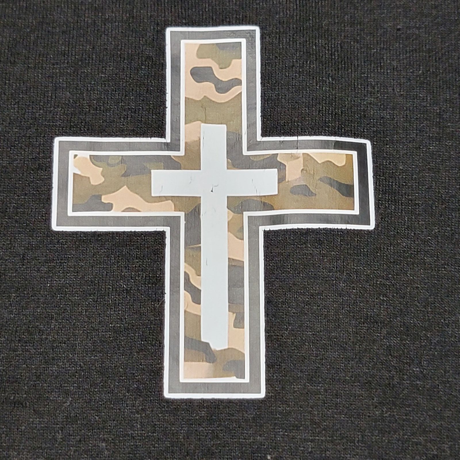 Other Unbranded Fish, Antlers and Camo Cross Unisex Tee - Size 2XL Size US XXL / EU 58 / 5 - 5 Thumbnail