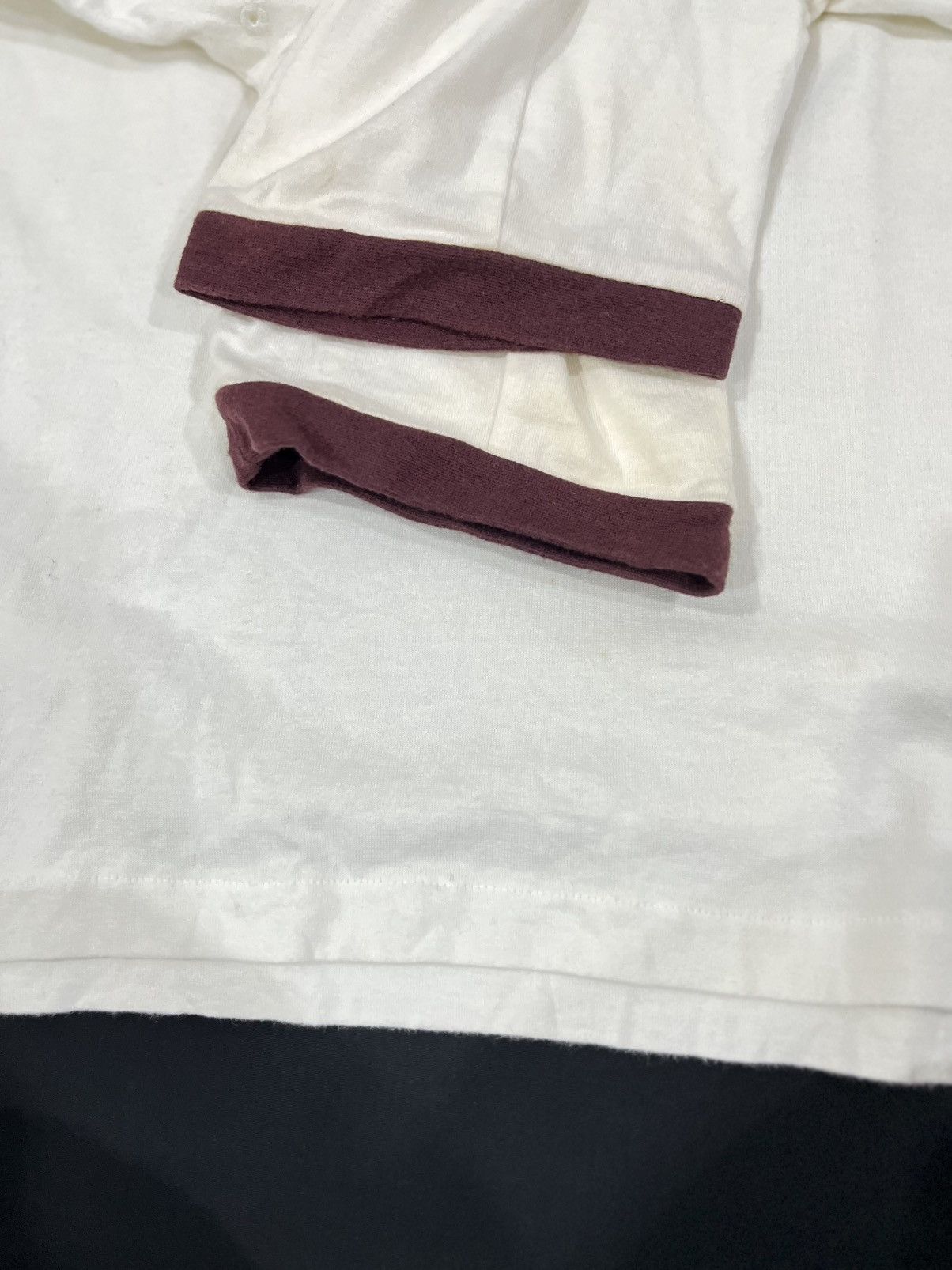 Number (N)ine Number Nine Big logo Ringer tee Size US M / EU 48-50 / 2 - 6 Thumbnail