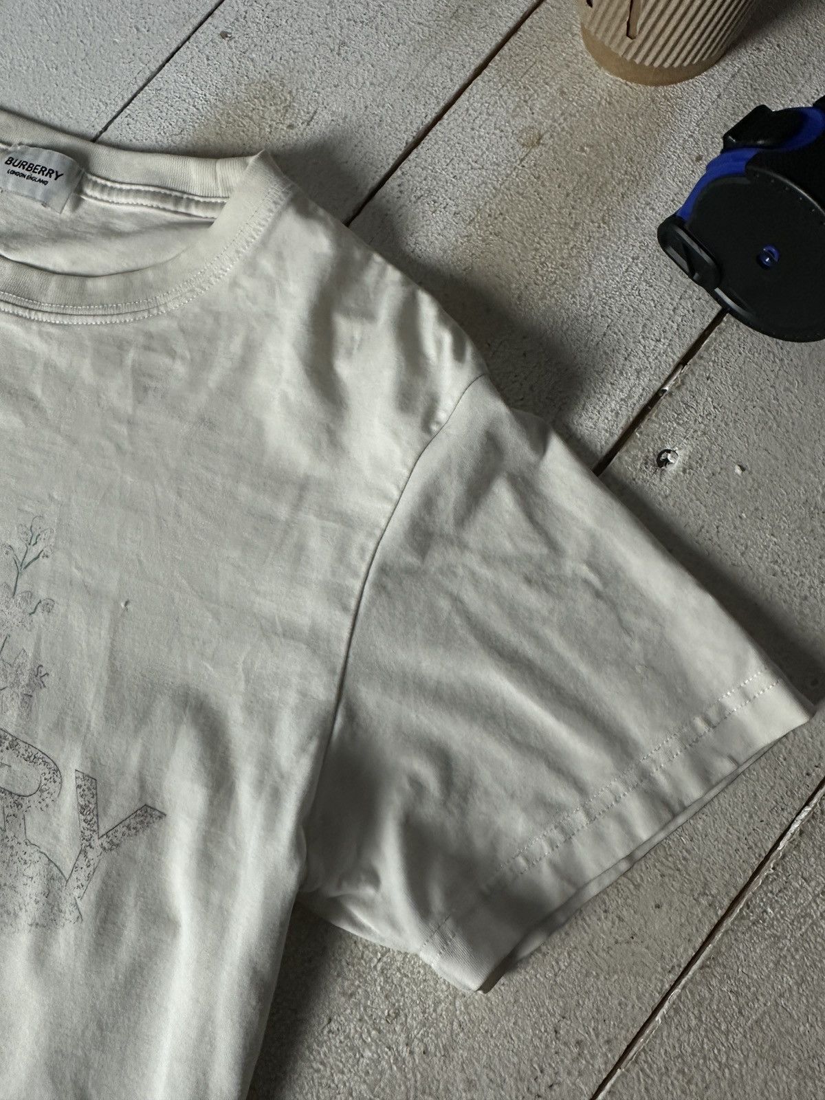 Burberry 🚨RARE Burberry T-SHIRT TEE luxury old money nova check Size US S / EU 44-46 / 1 - 5 Thumbnail