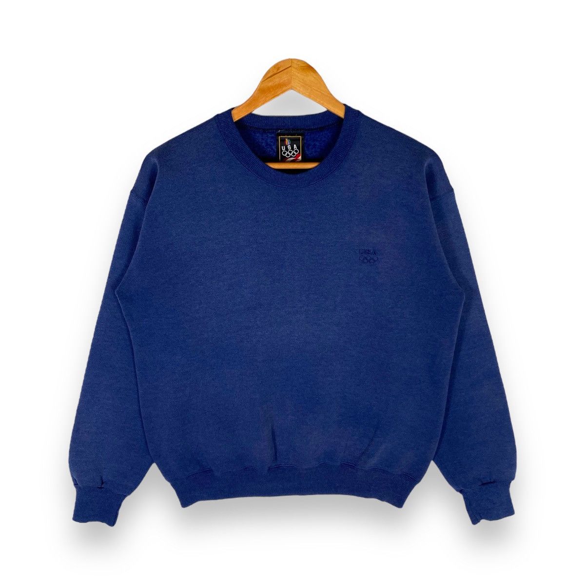 JCPenney × USA Olympics × Vintage VINTAGE 80's JC PENNEY USA OLYMPIC SMALL LOGO CREWNECK SWEAT Size US M / EU 48-50 / 2 - 1 Thumbnail