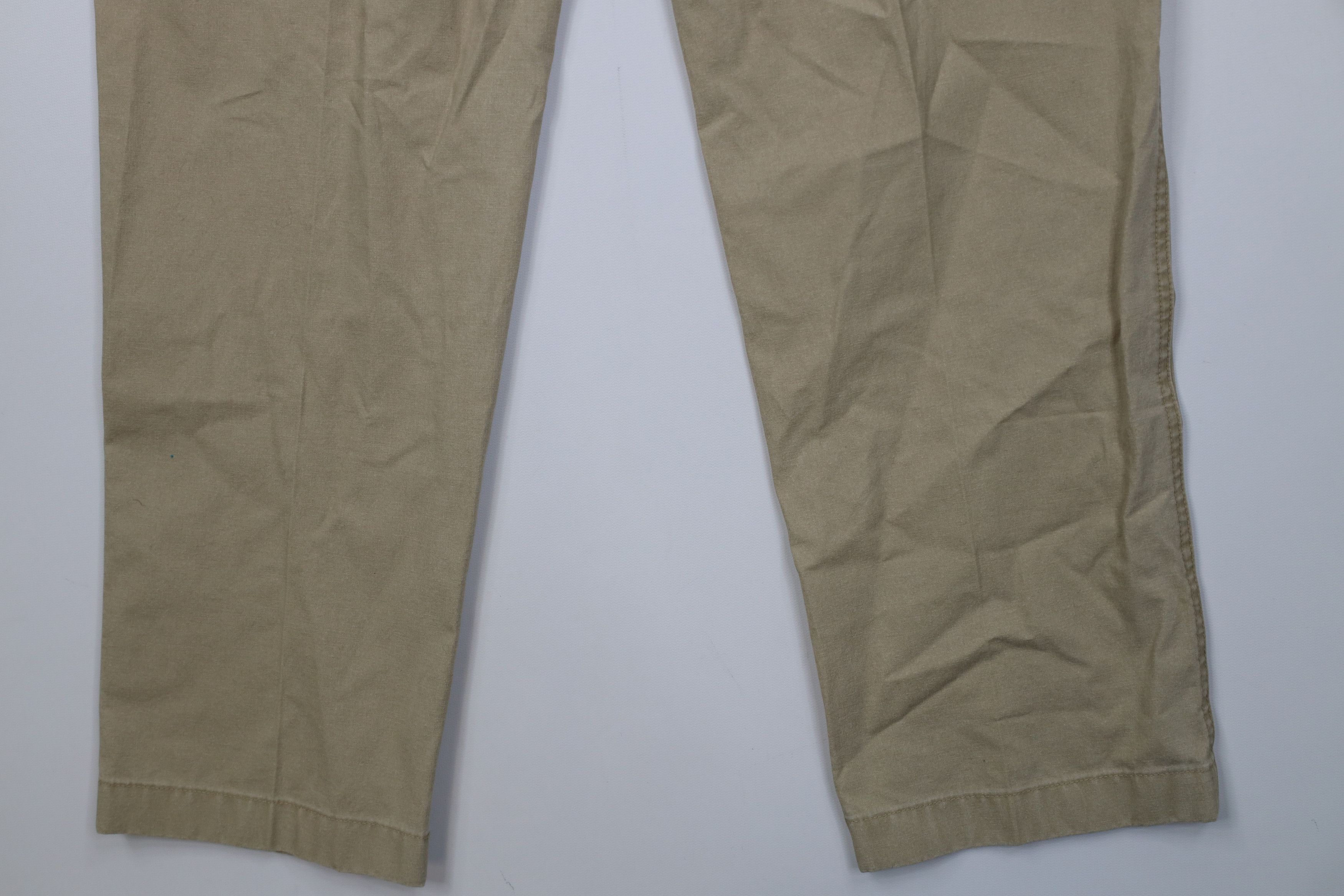 L.L. Bean Vintage 90s Y2K LL Bean Stonewash Straight Leg Cargo Pants Size US 31 - 10 Thumbnail