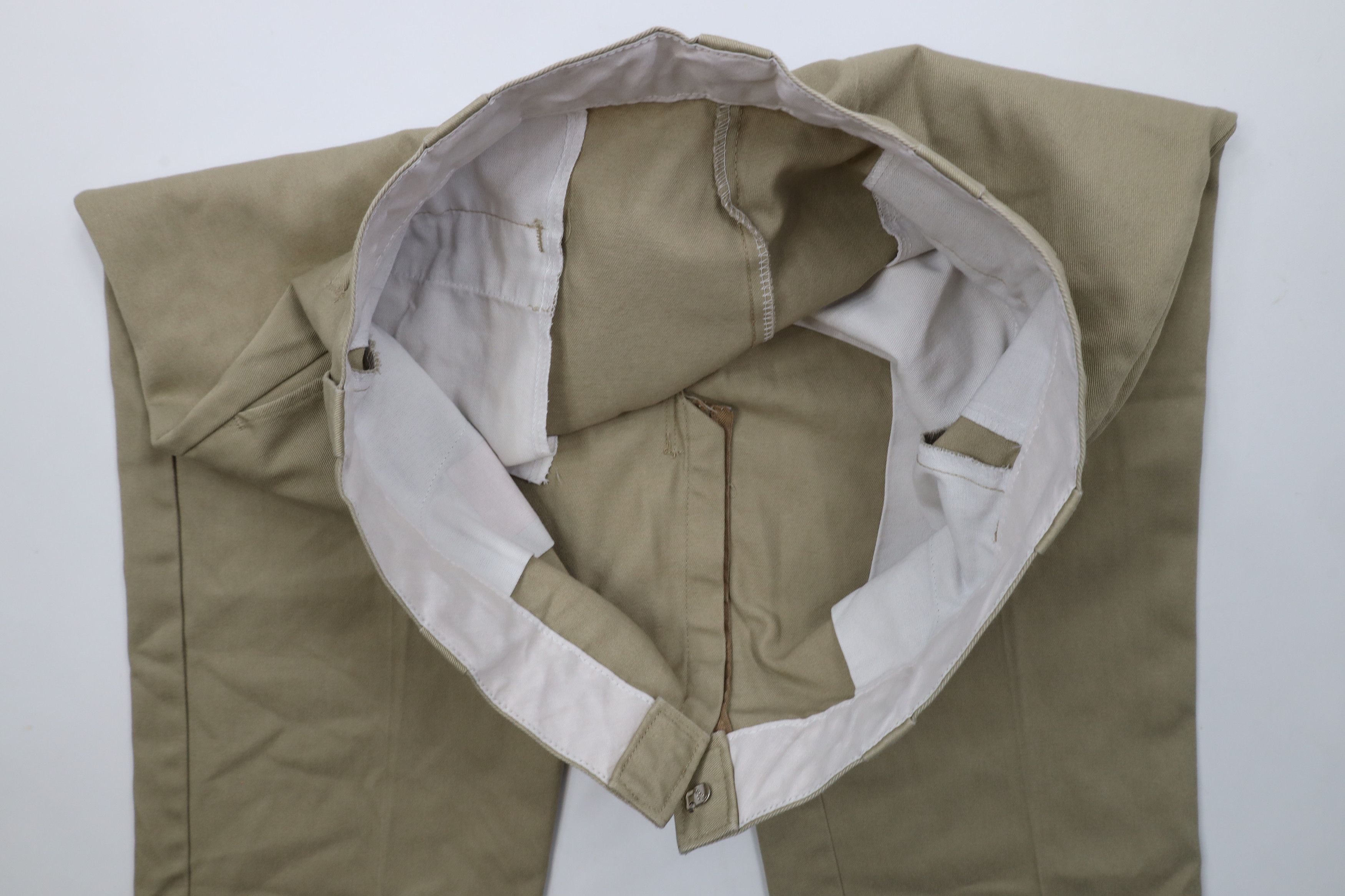Dickies × Vintage Vintage Dickies Spell Workwear Wide Leg Mechanic Pants Tan Size US 36 / EU 52 - 6 Thumbnail