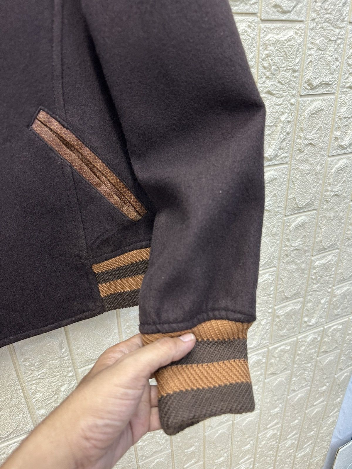 PPFM PPFM Wool Varsity Jacket Saint Laurent Style Jacket MJ48 Size US S / EU 44-46 / 1 - 7 Thumbnail
