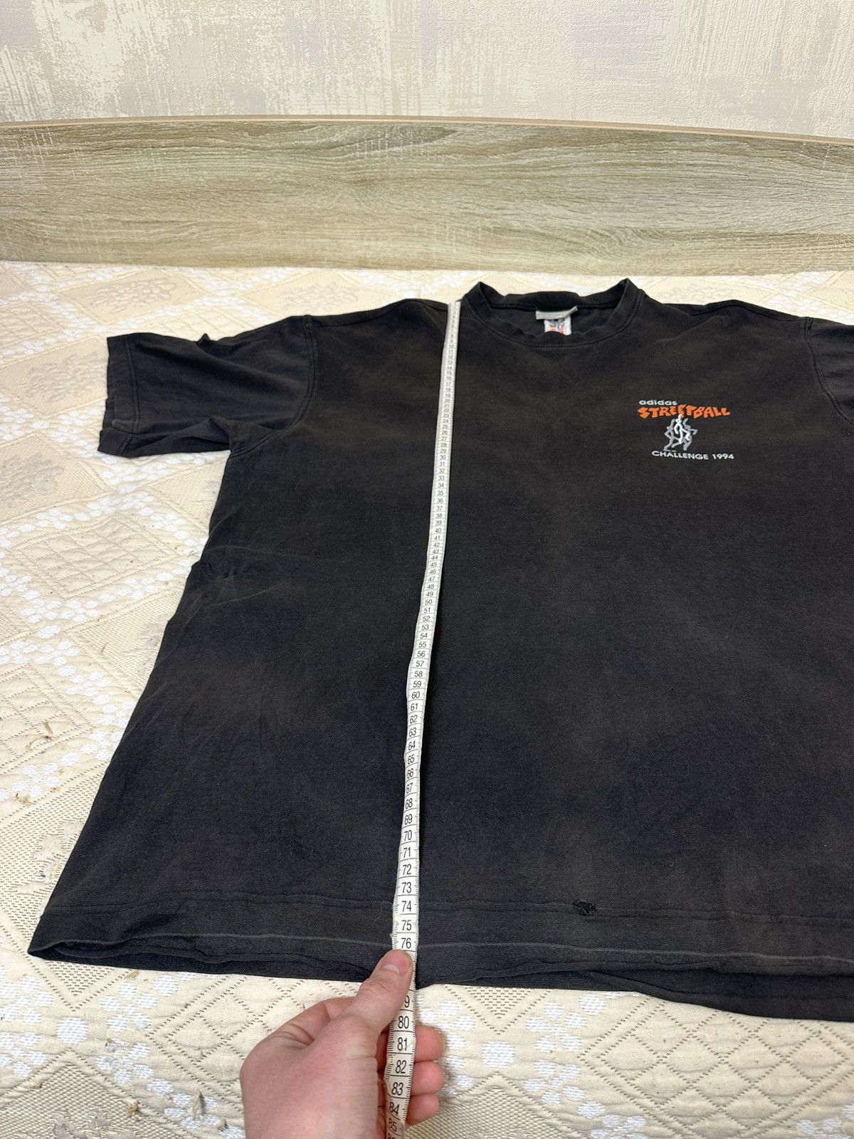 Adidas 🔥 Vintage 1994 Adidas Streetball Challenge NBA T Shirt Art Size US XL / EU 56 / 4 - 12 Thumbnail