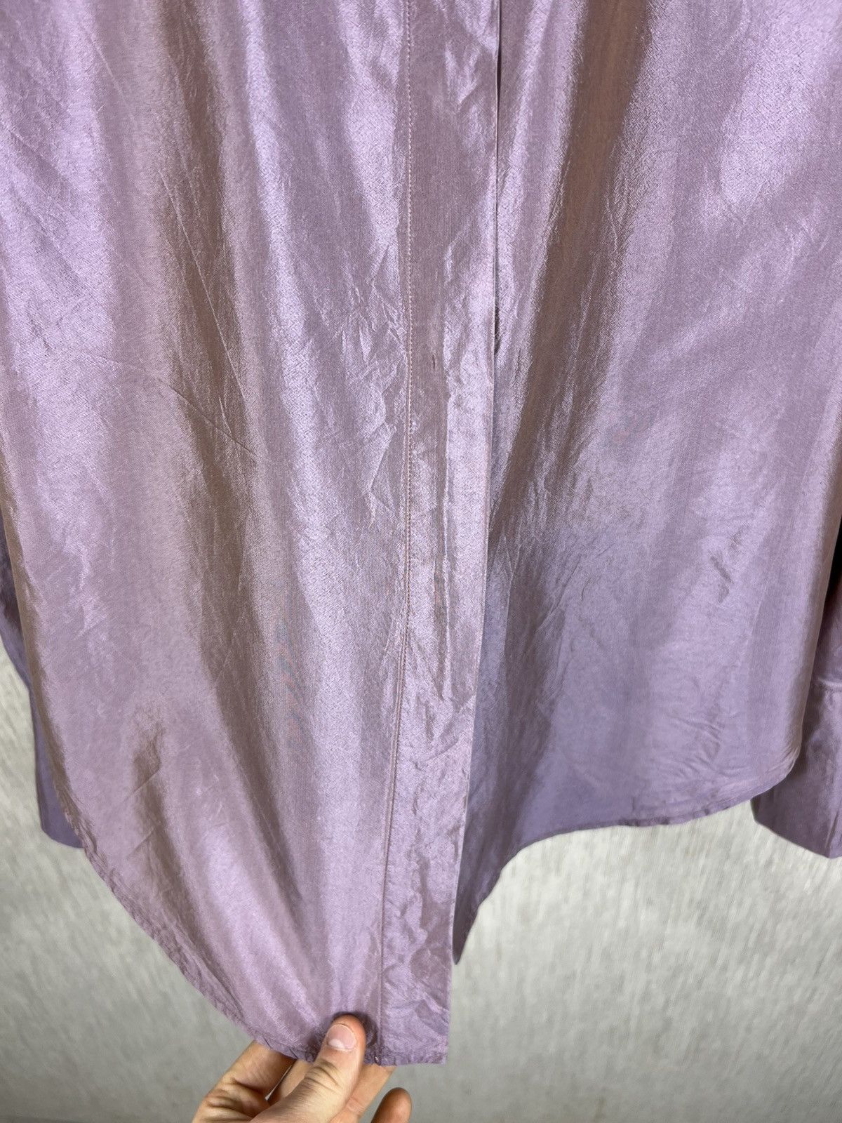 Max Mara Max Mara pure seta 100% silk button up shiny shirt luxury Size M / US 6-8 / IT 42-44 - 11 Thumbnail