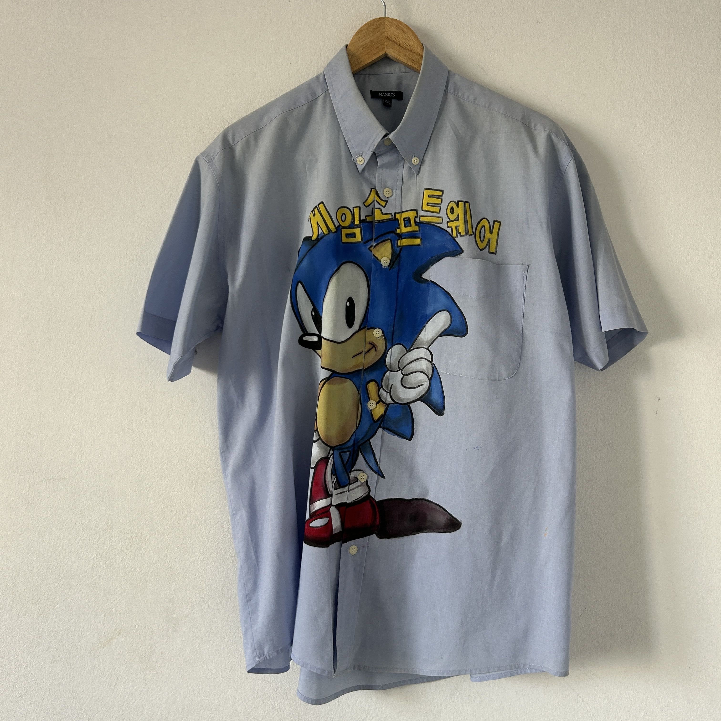 Other Custom reworked Sonic the Hedgehog button up Size XXL / US 16-18 / IT 52-54 - 4 Thumbnail