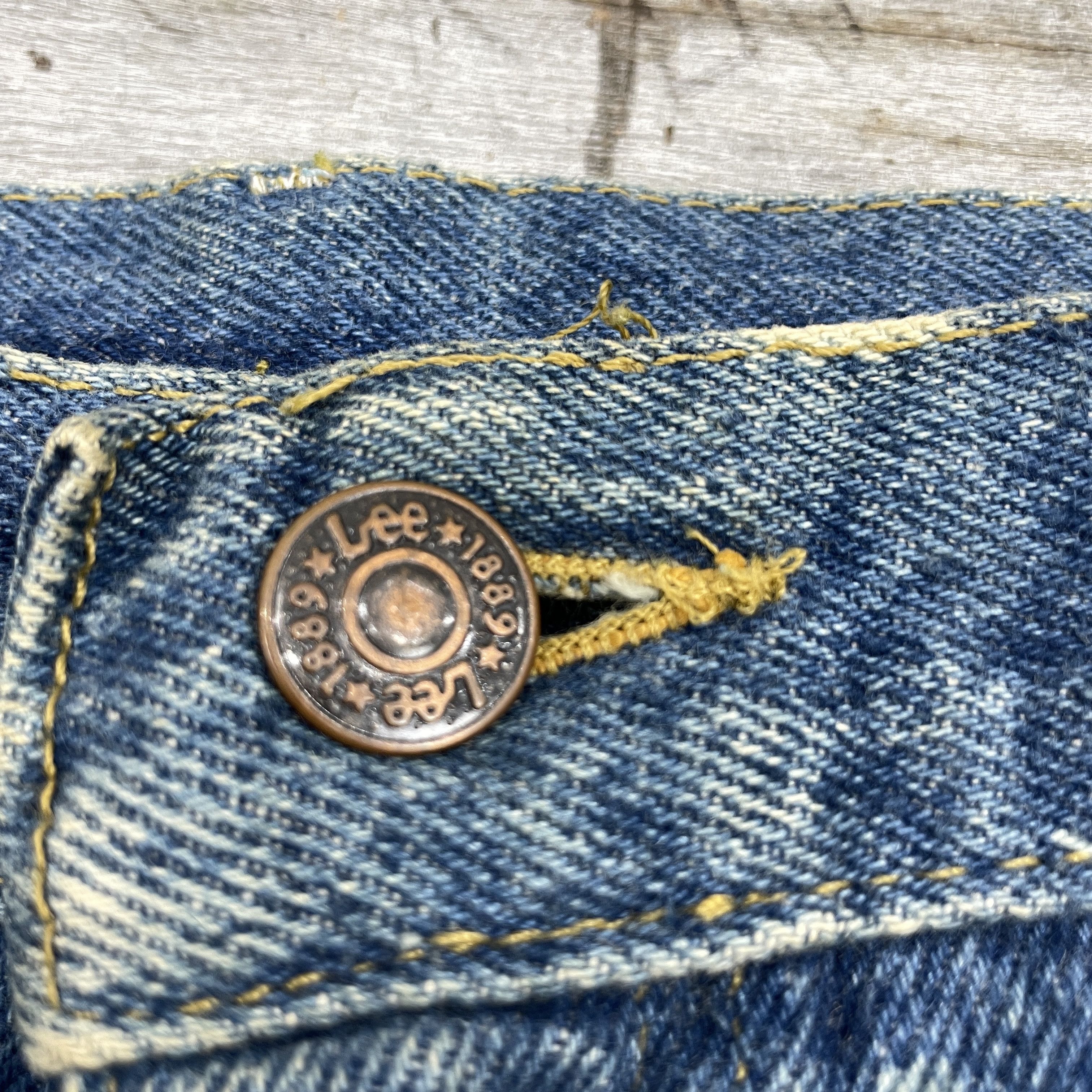 Japanese Brand × Lee × Vintage Vintage Lee Distressed Acid Wash Short Pants - wc299 Size US 34 / EU 50 - 5 Thumbnail