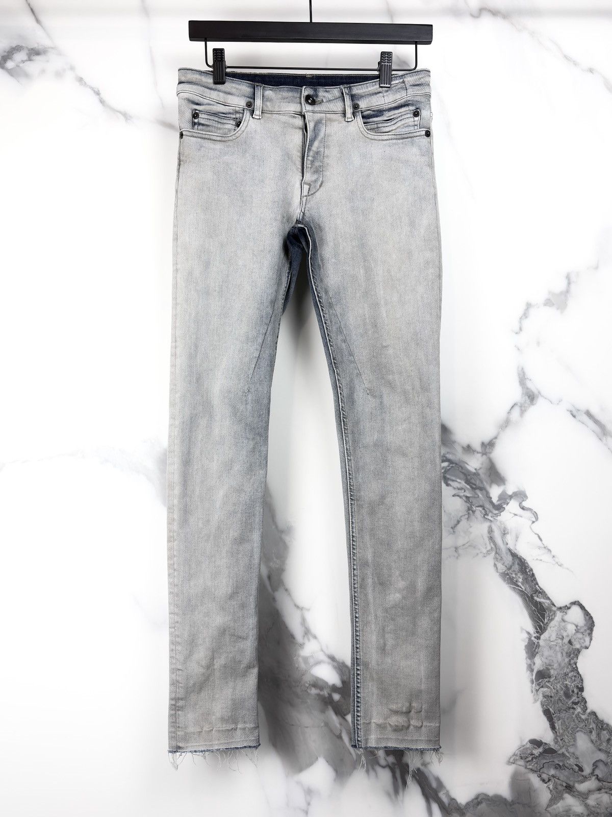 Rick Owens SS17 Rick Owens Stretch Hustler Skinny Detroit Denim Jeans Size US 26 / EU 42 - 1 Thumbnail