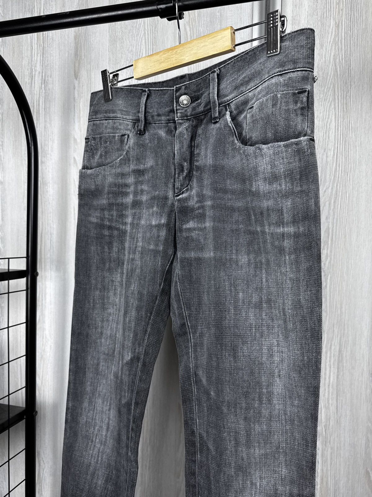 Dolce & Gabbana Dolce & Gabbana 14 gold grey distressed denim jeans pants Size US 30 / EU 46 - 4 Thumbnail