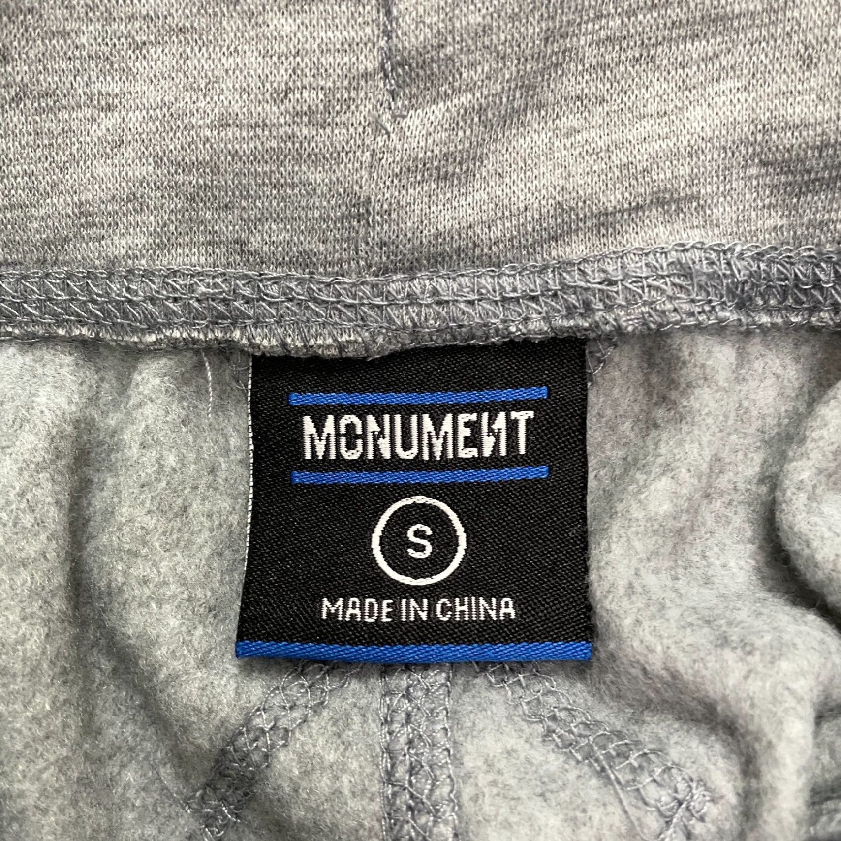 Vintage Monument Mens Small Gray Tapered Sweatpants Jogger 26x30 Active Casual Fleece Polyester Size US 29 - 6 Thumbnail