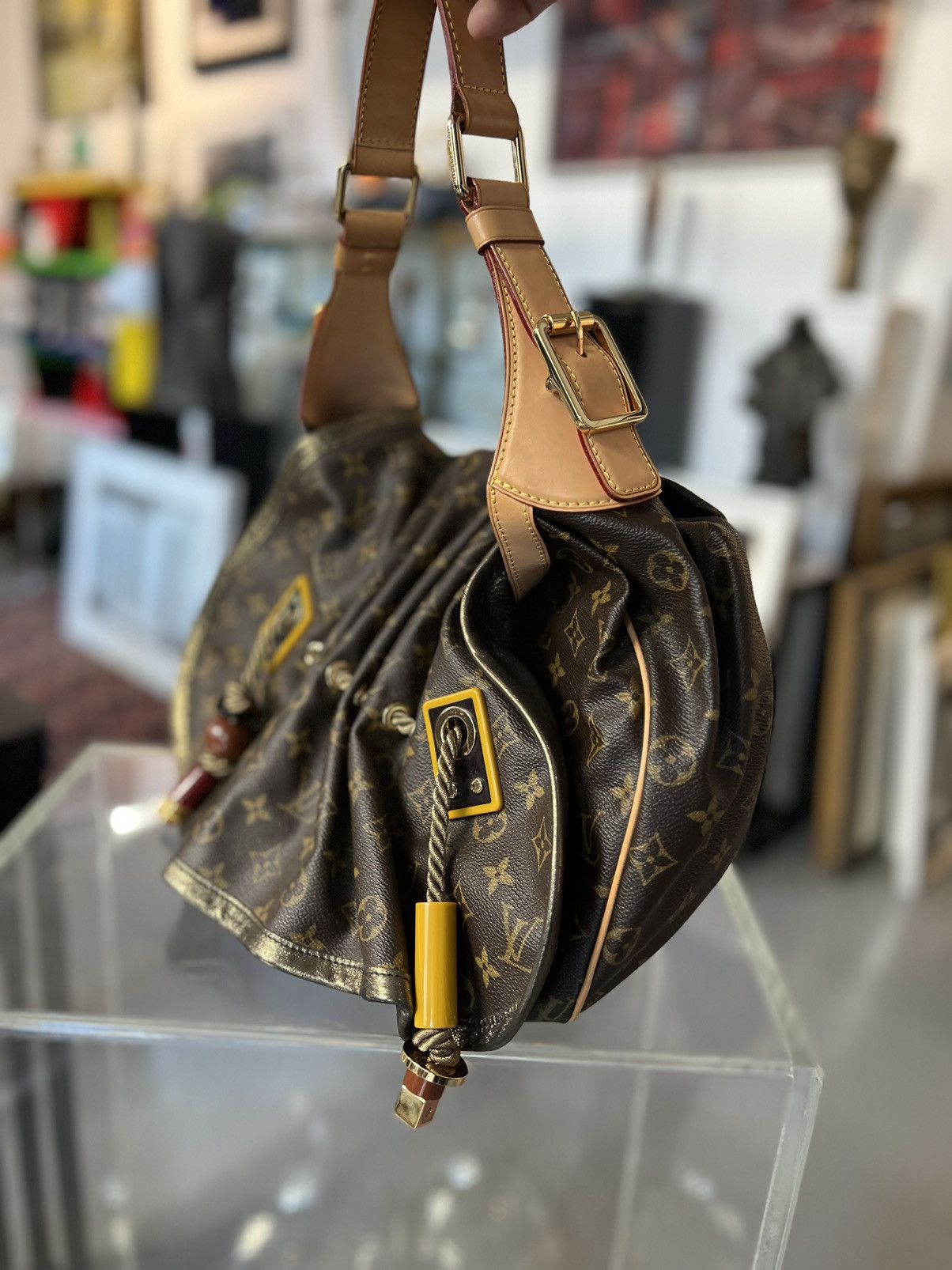 Louis Vuitton Louis Vuitton Monogram Kalahari GM Bag Size ONE SIZE - 2 Thumbnail