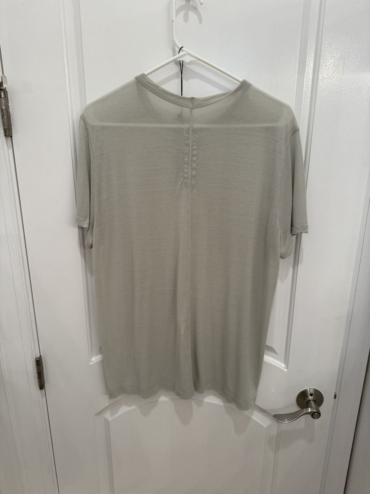Rick Owens Rick Owens Short Level T Pearl Size L Viscose/Silk Size US M / EU 48-50 / 2 - 3 Thumbnail