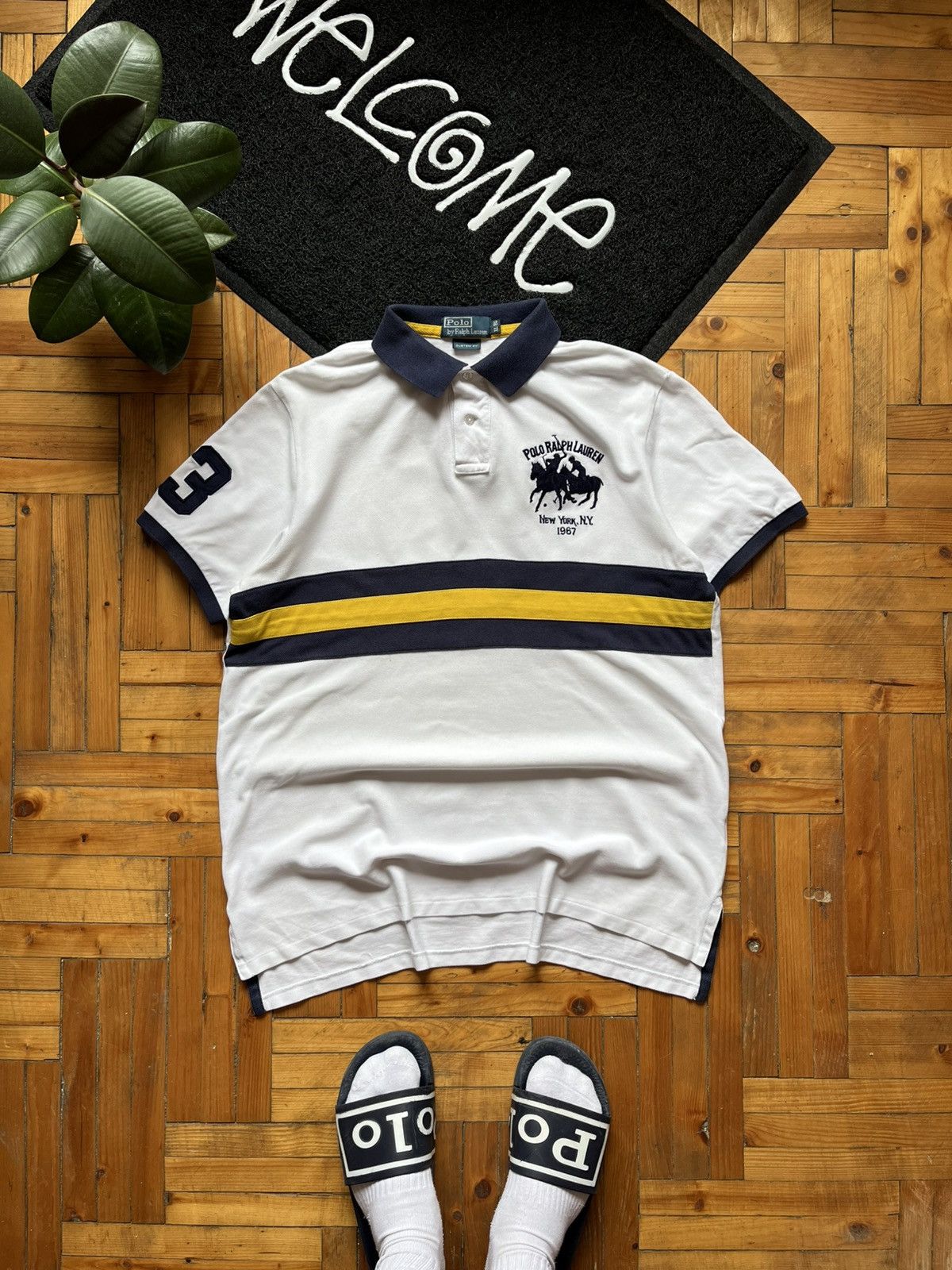 Polo Ralph Lauren × Vintage Vintage Polo Ralph Lauren #3 Big Pony Logo Tee Chief Kief Size US XL / EU 56 / 4 - 1 Thumbnail