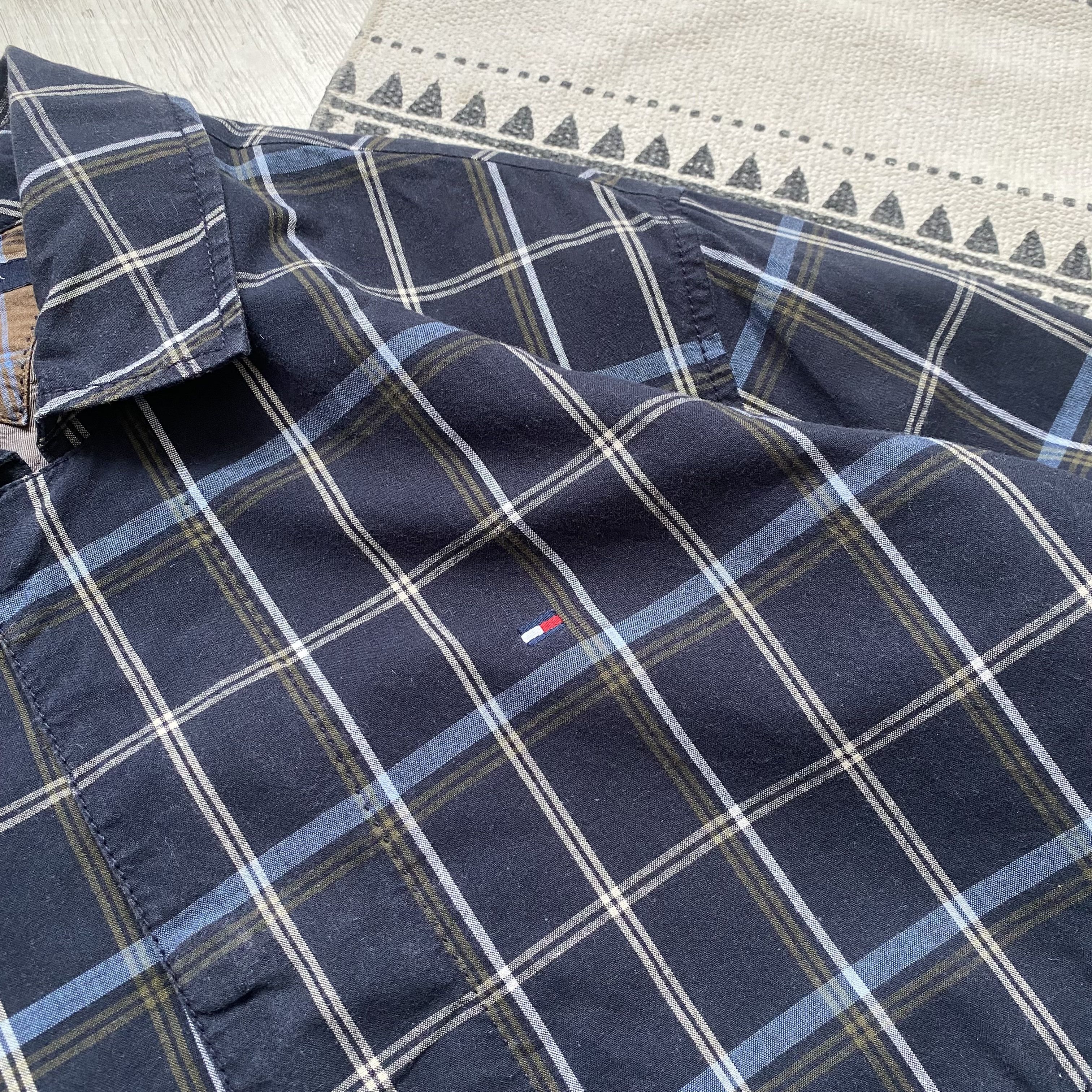 Tommy Hilfiger Vintage Flannel Tommy Hilfiger Bomber jacket Y2K Size US L / EU 52-54 / 3 - 7 Thumbnail