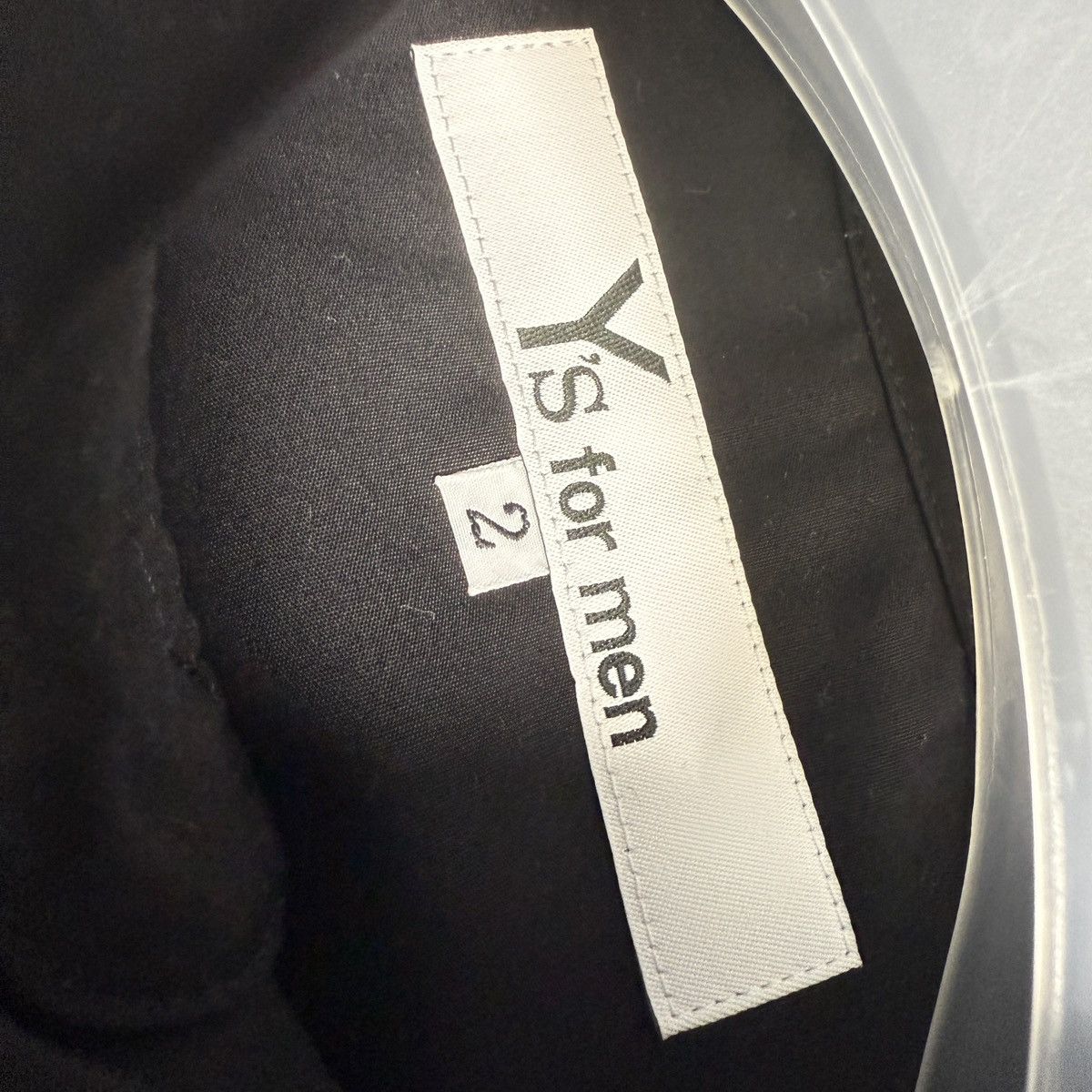 Yohji Yamamoto Yohji Yamamoto Y's for men shirt black Size US M / EU 48-50 / 2 - 3 Thumbnail