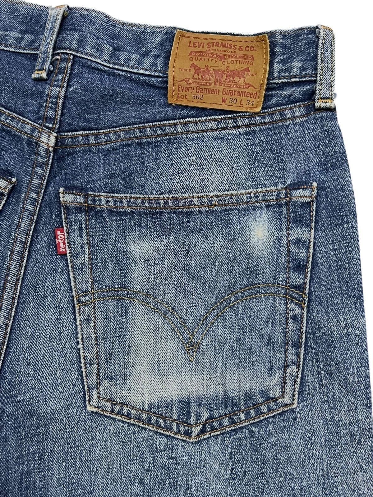 Levi's Vintage 02 Levi’s 502 Japan - Faded Wash Jeans CODE ➡️ A13 Size US 29 - 9 Thumbnail