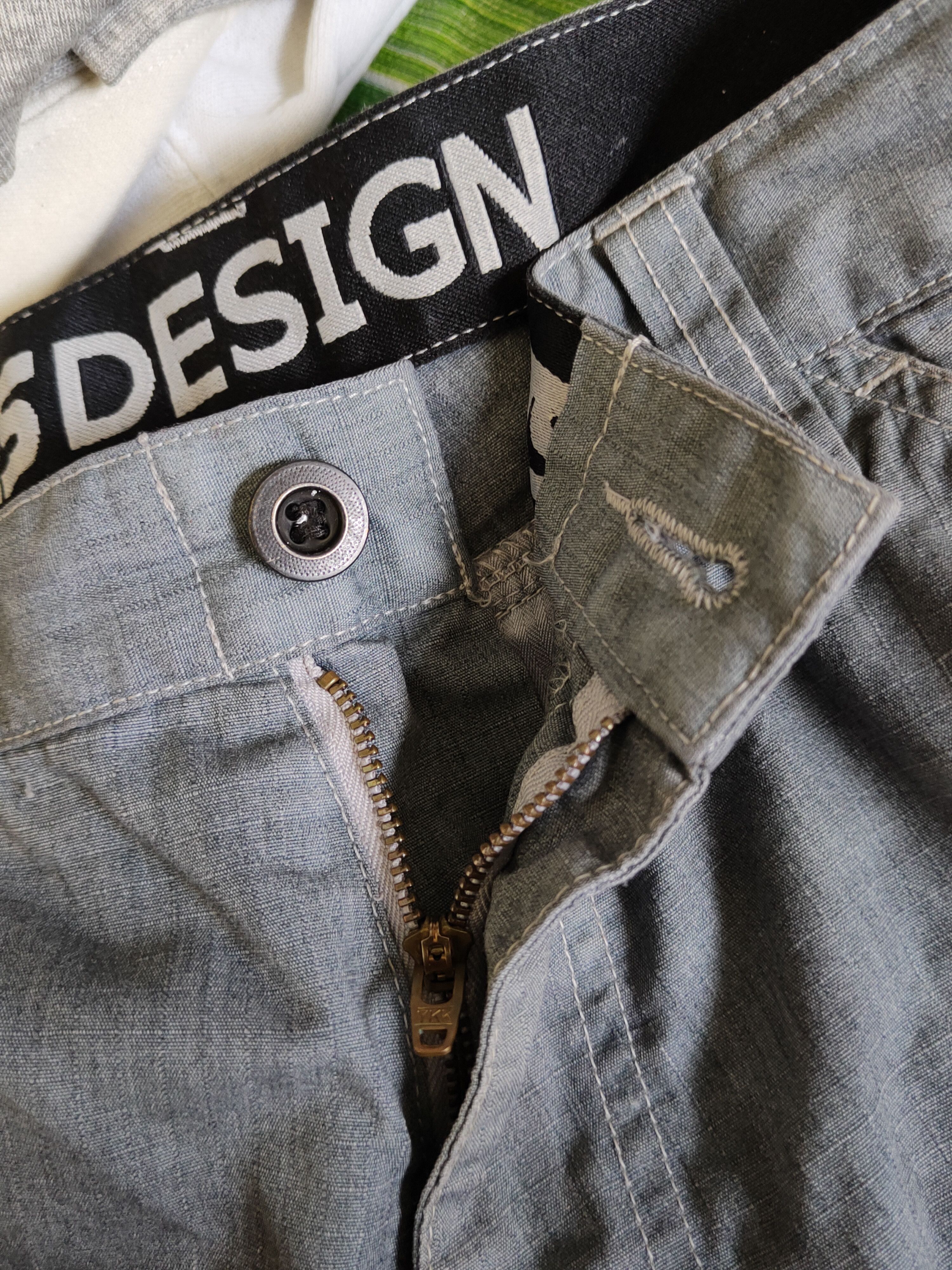 Japanese Brand TS Design Gray Faded Multipocket Tactical Cargo Pants #S2472 Size US 34 / EU 50 - 14 Thumbnail