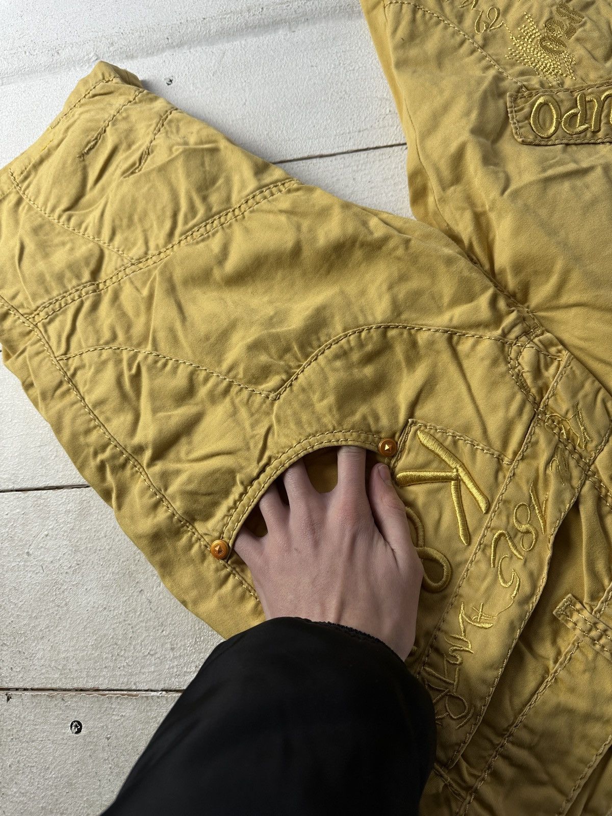 Other 🚨RARE COSMO LUPO BIG LOGO CARGO SHORTS Y2K VINTAGE Size US 34 / EU 50 - 14 Thumbnail