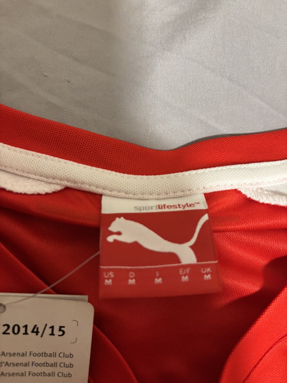 Puma Arsenal 2014-15 giroud signed shirt with autograph Size US L / EU 52-54 / 3 - 4 Thumbnail