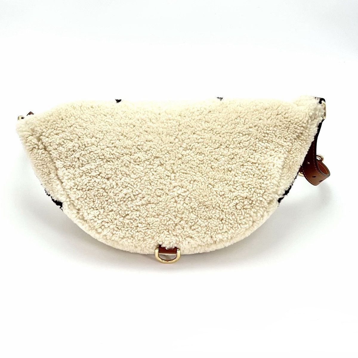 Louis Vuitton Louis Vuitton Teddy Fleece Shearling Monogram Waist Bumbag Size ONE SIZE - 3 Thumbnail